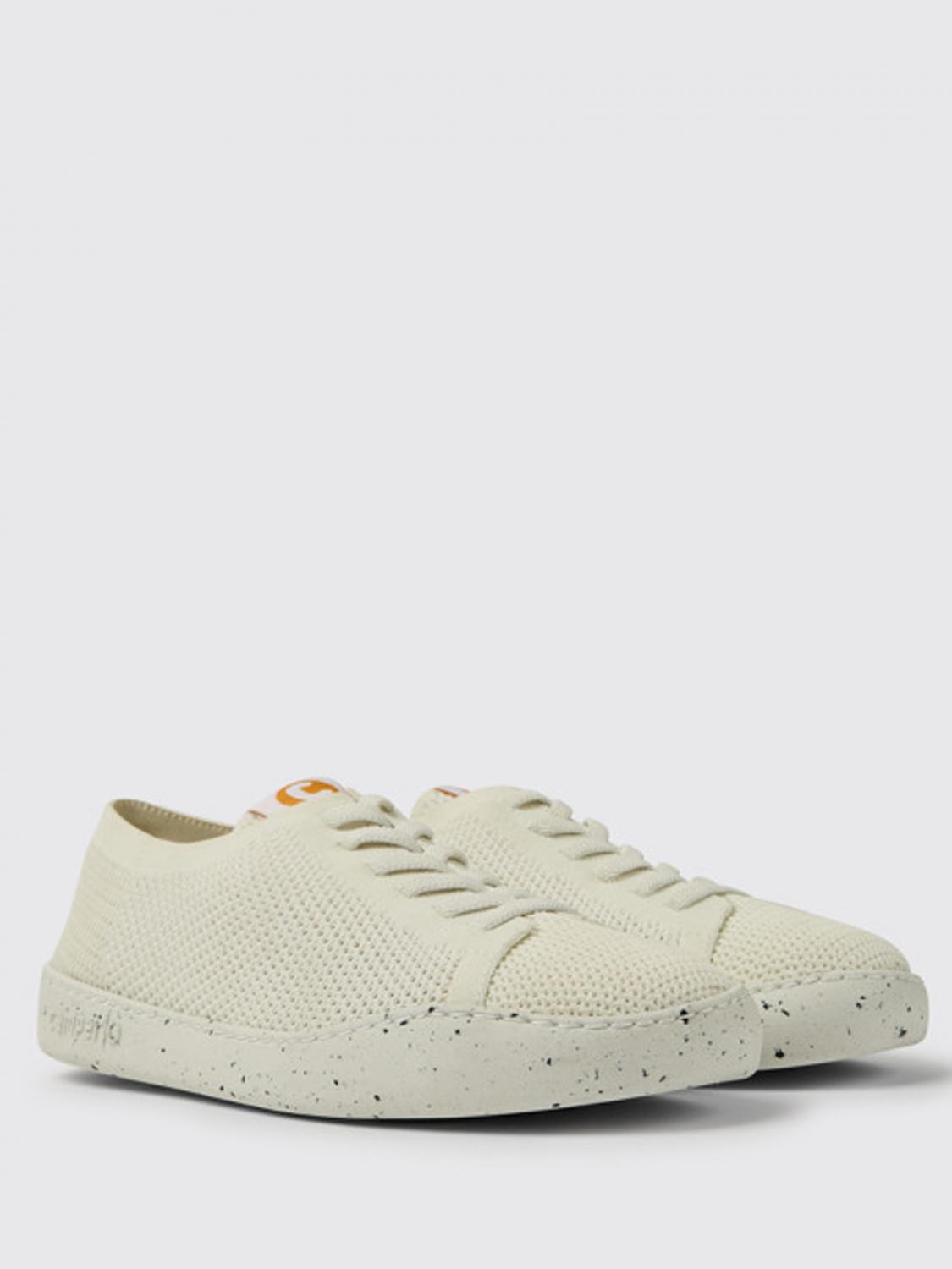 camper white shoes