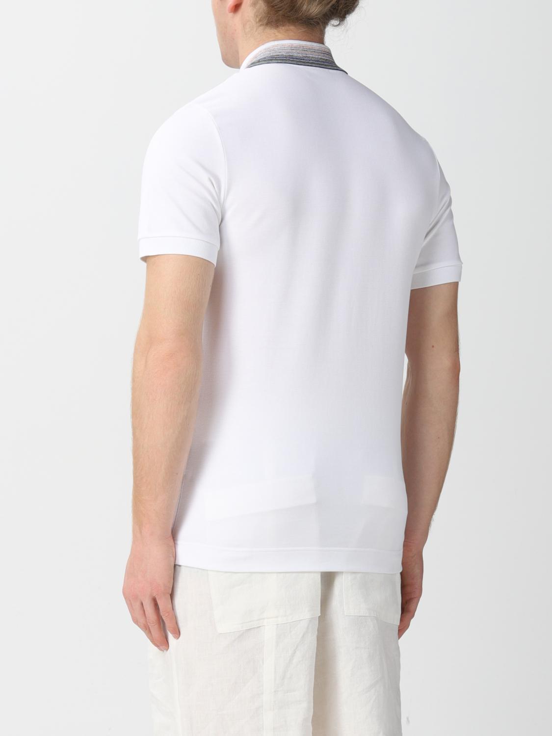 MISSONI: T-shirt men - White | Polo 