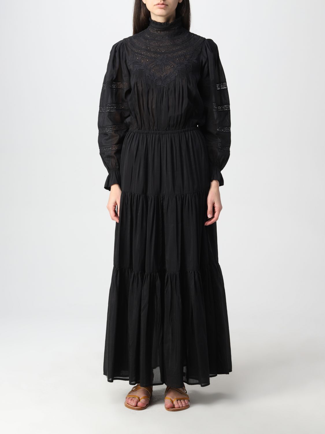 ISABEL MARANT: dress for woman - Black | Isabel Marant dress RO212422P034I online on