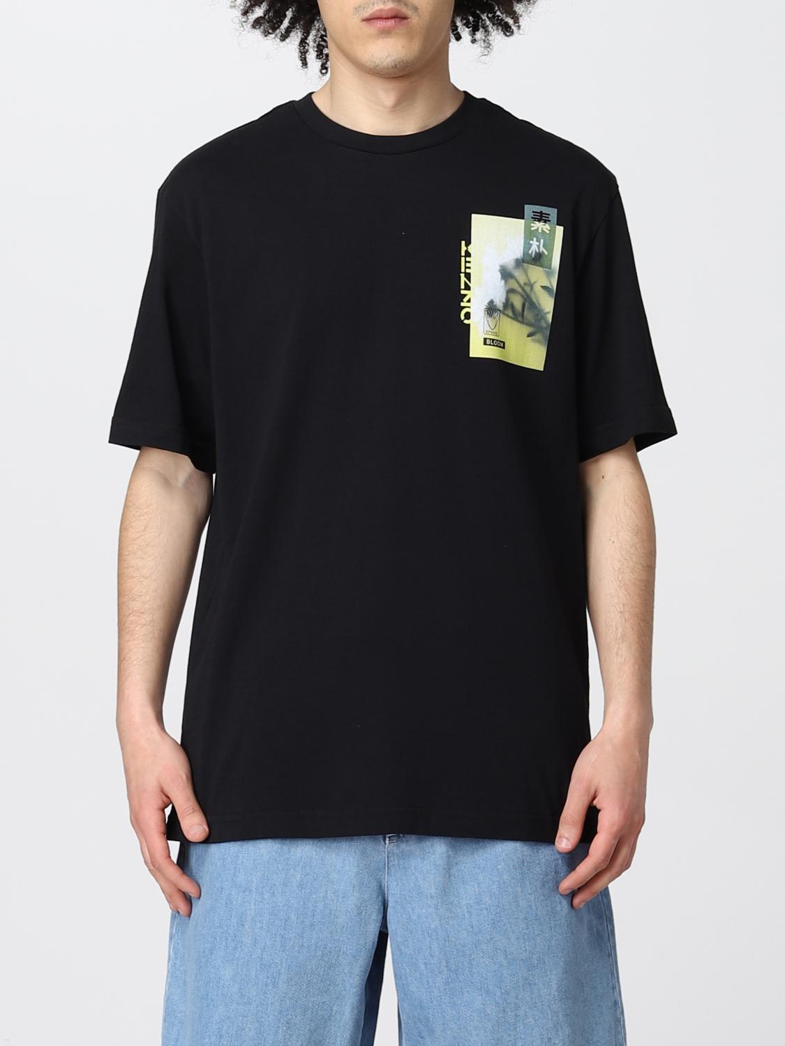 mens black kenzo t shirt