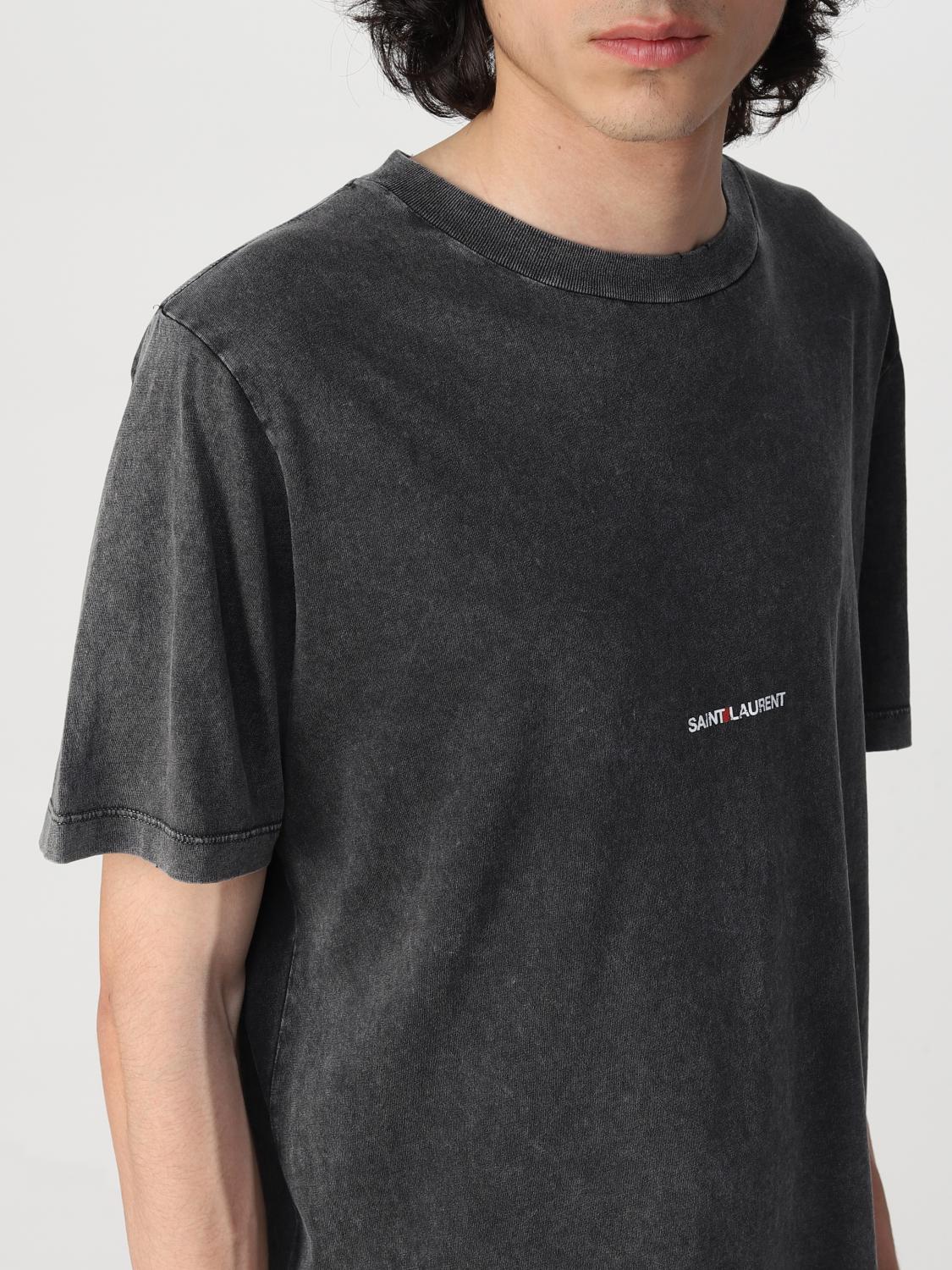 SAINT LAURENT: cotton jersey t-shirt 