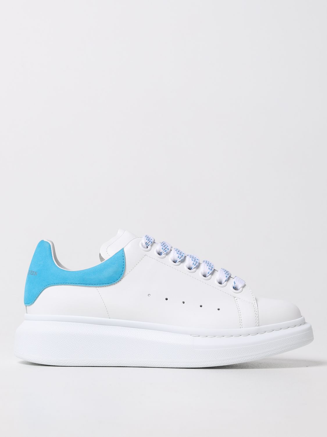 Alexander Mcqueen Leather Trainers In White | ModeSens