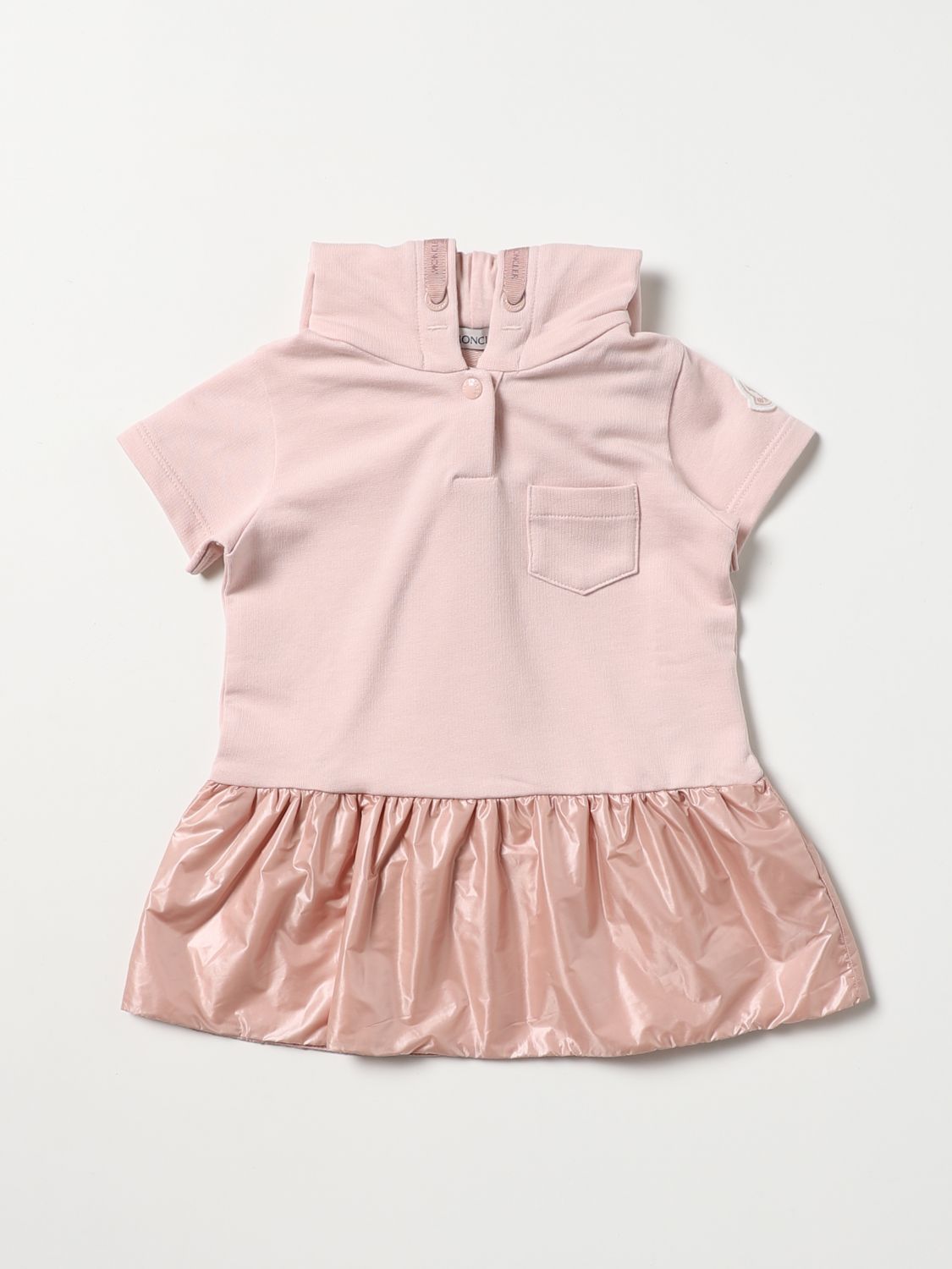 Romper Moncler: Moncler kids' dress pink 1