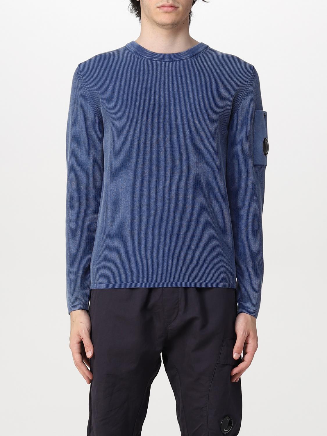 cp company jumper blue