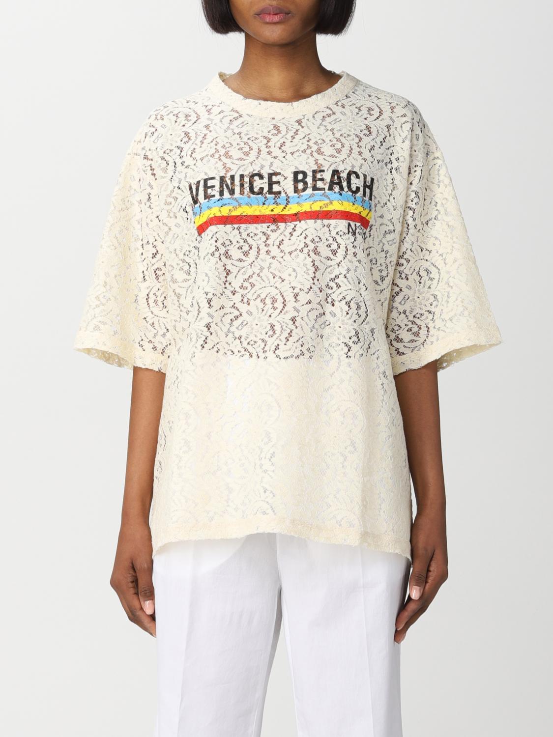 N ° 21 T-shirt in lace with print 22 Awaiting product image