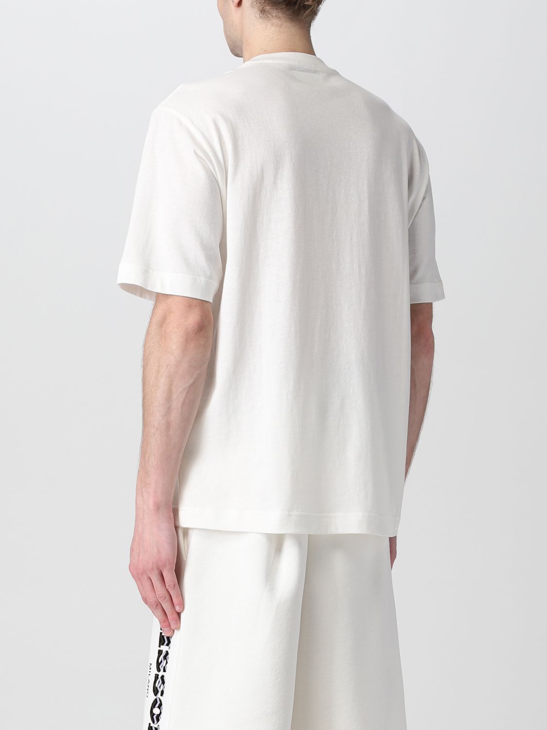 T-shirt Missoni: T-shirt Missoni in cotone con logo bianco 3
