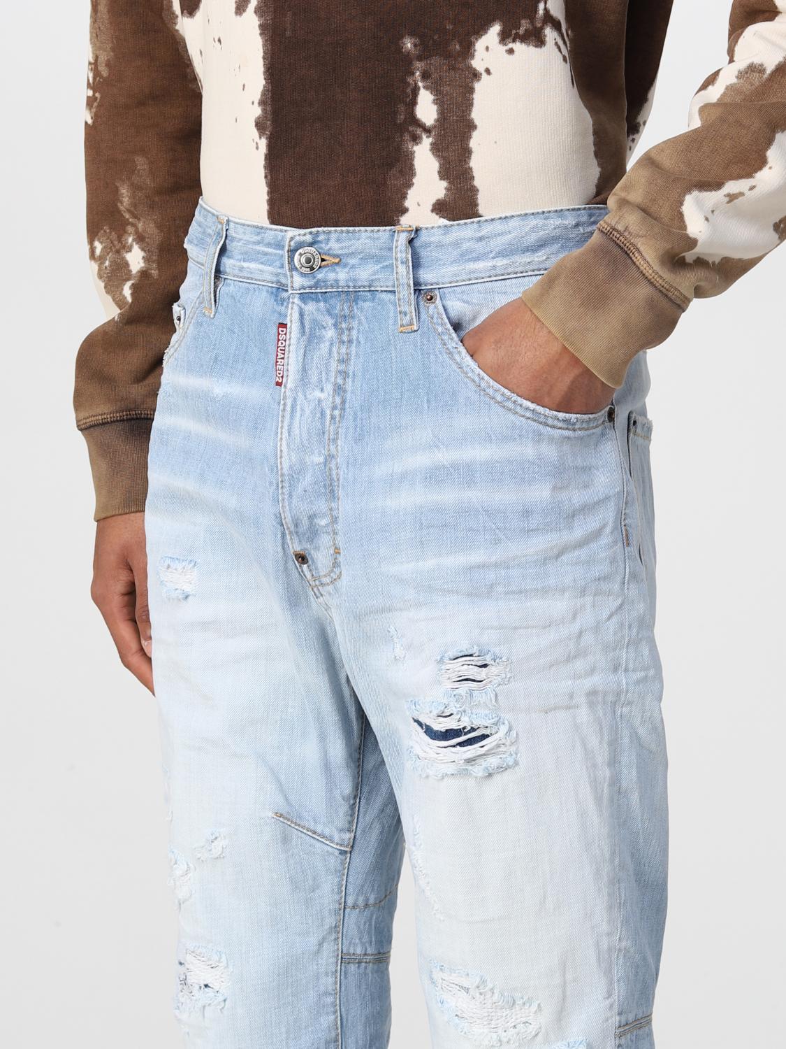 dsquared2 ripped jeans for men