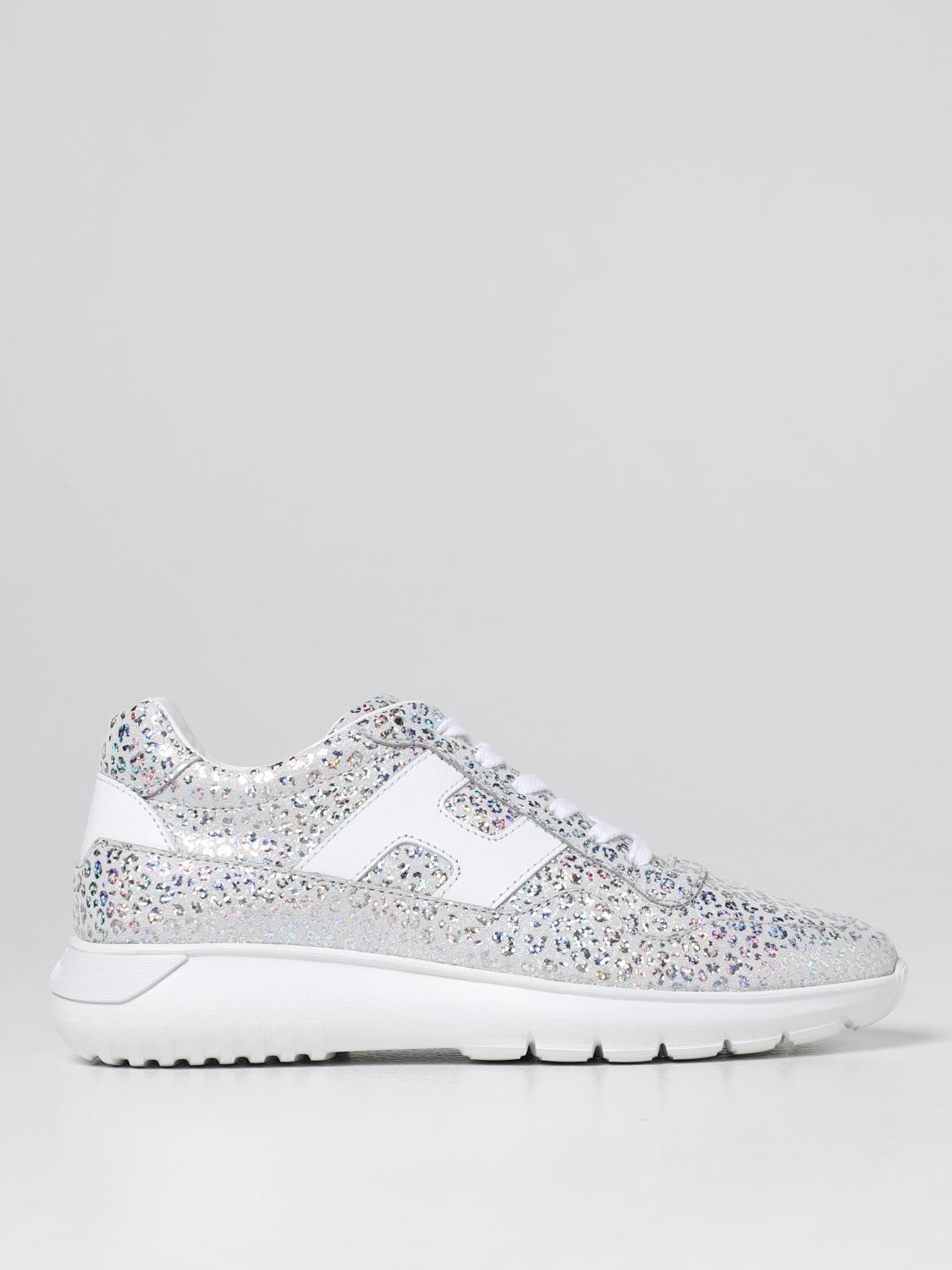 hogan silver sneakers