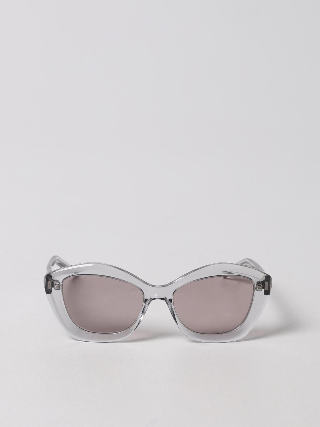 SAINT LAURENT: Occhiali da sole in acetato - Grigio | Occhiali Saint  Laurent SL68 GIGLIO.COM