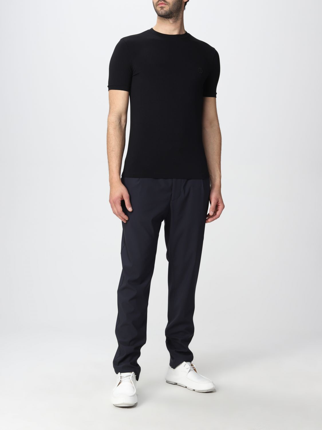 T恤 Giorgio Armani: T恤 男士 Giorgio Armani 黑色 2