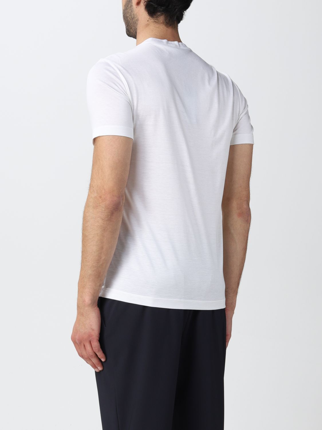T-shirt Giorgio Armani: T-shirt basic Giorgio Armani bianco 3