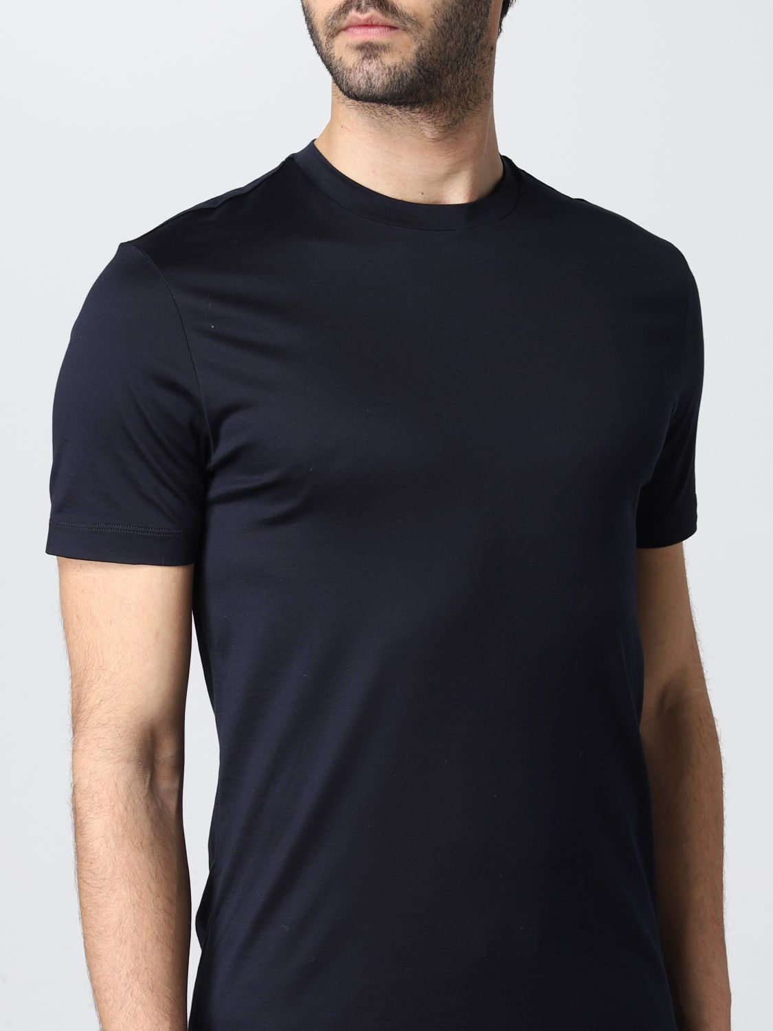 T恤 Giorgio Armani: T恤 男士 Giorgio Armani 蓝色 5