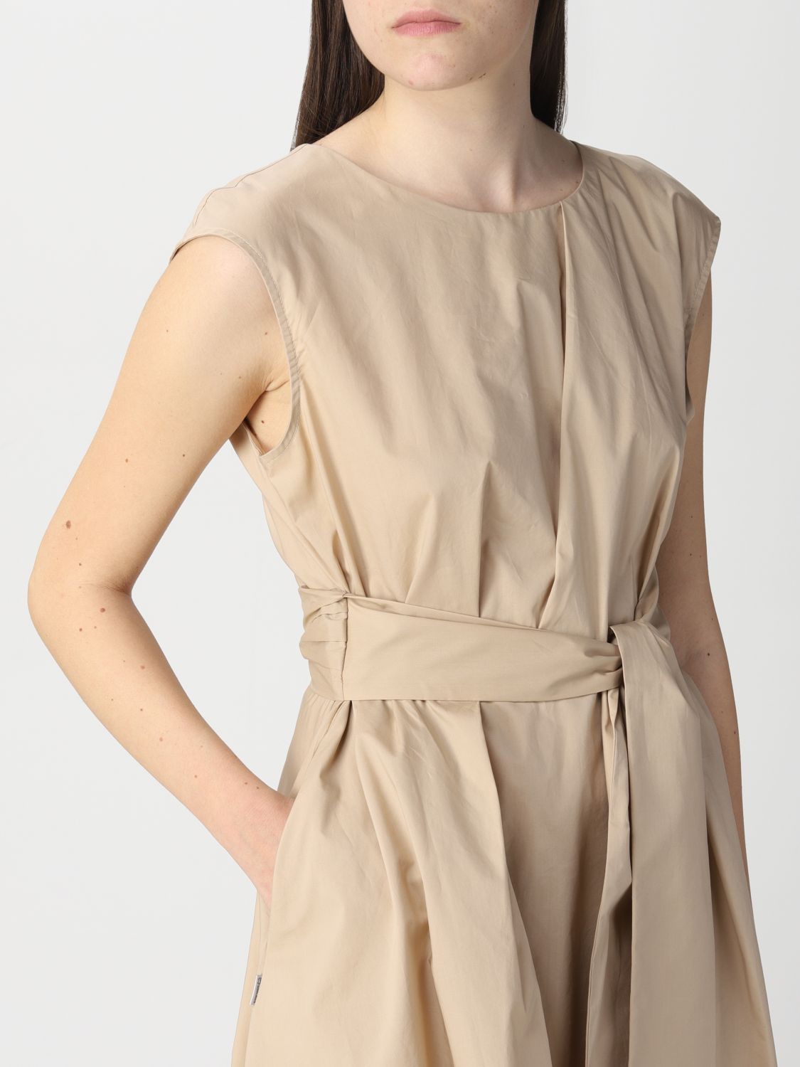 Kleid Woolrich: Woolrich Damen Kleid beige 3
