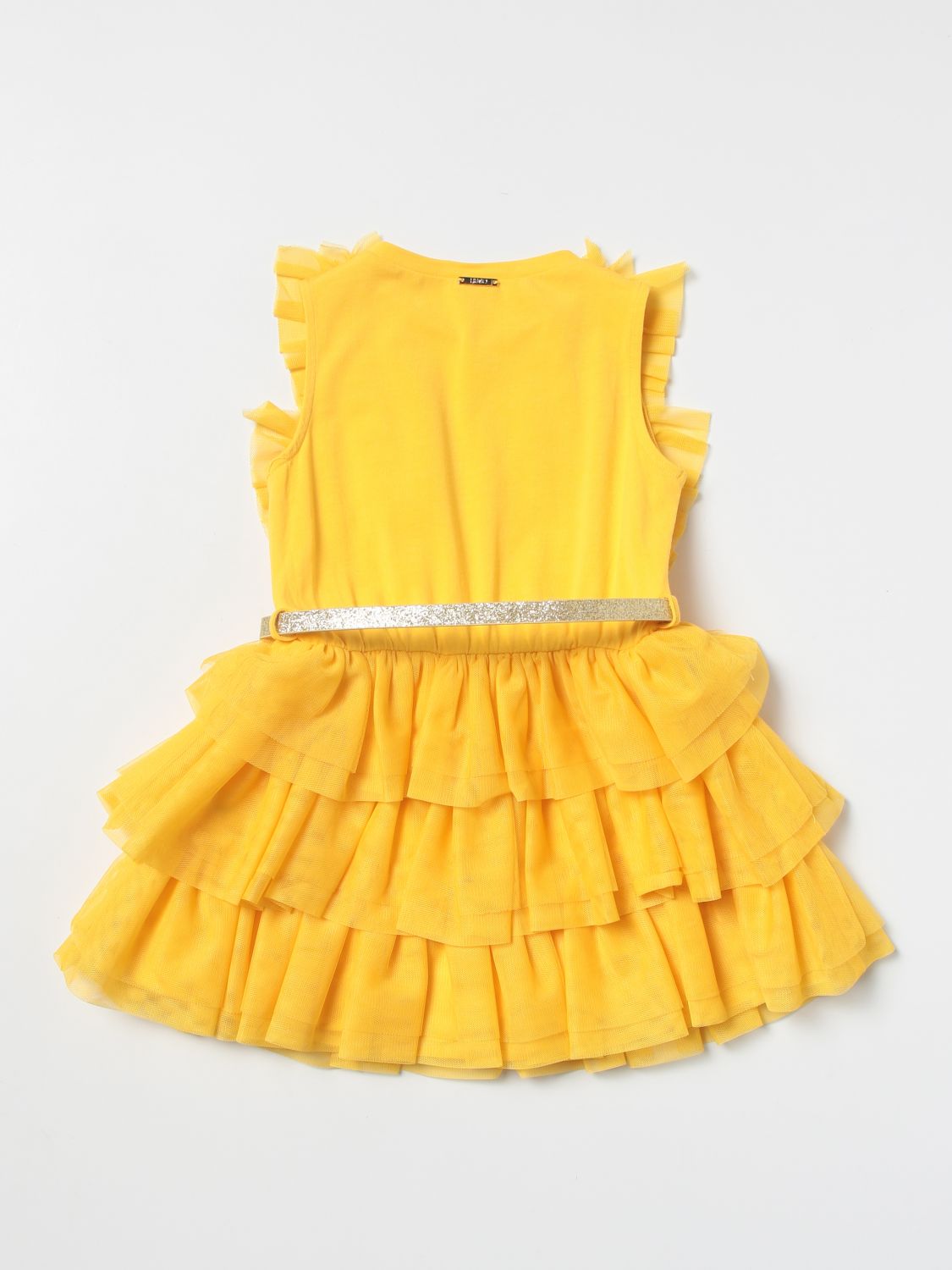 Платье Liu Jo: Платье Liu Jo девочка желтый 2