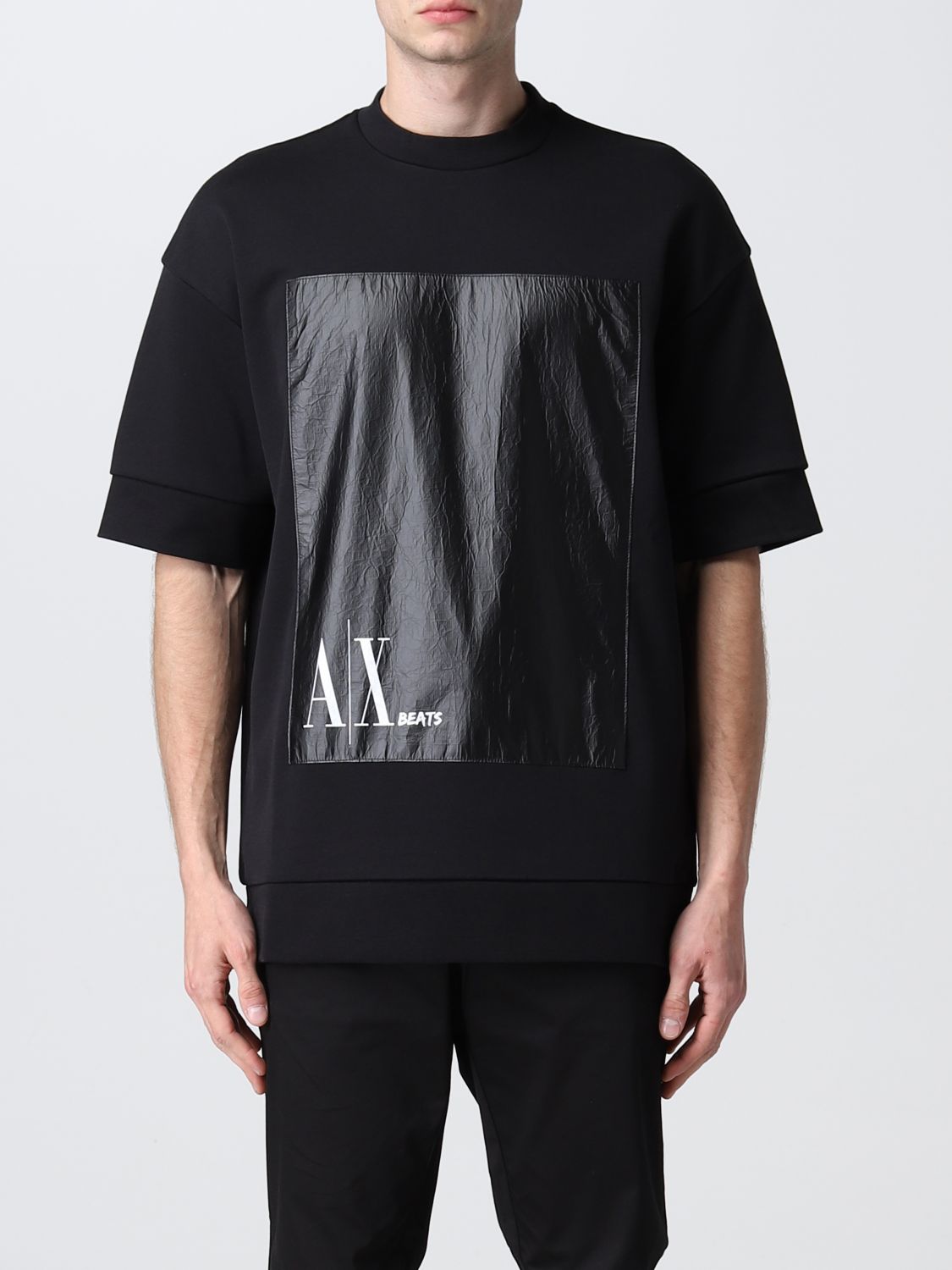 Sweatshirt Armani Exchange: Armani Exchange Herren Sweatshirt schwarz 1