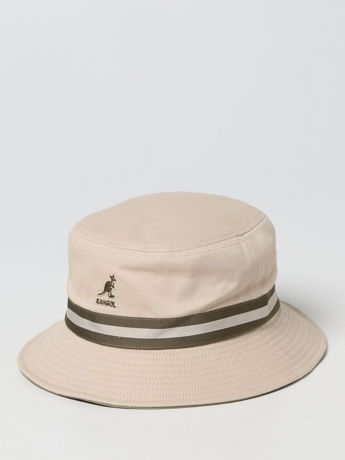Cappello Kangol: Cappello da pescatore Kangol in cotone beige 1