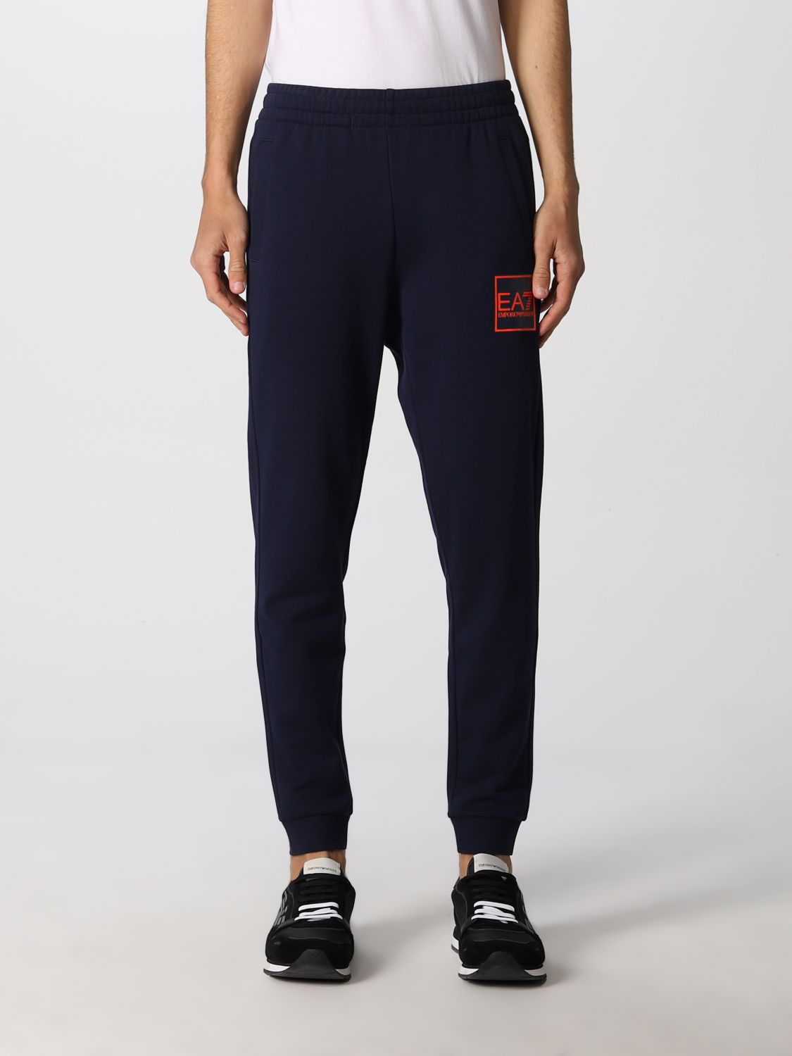 Ea7 Trousers Men In Navy | ModeSens