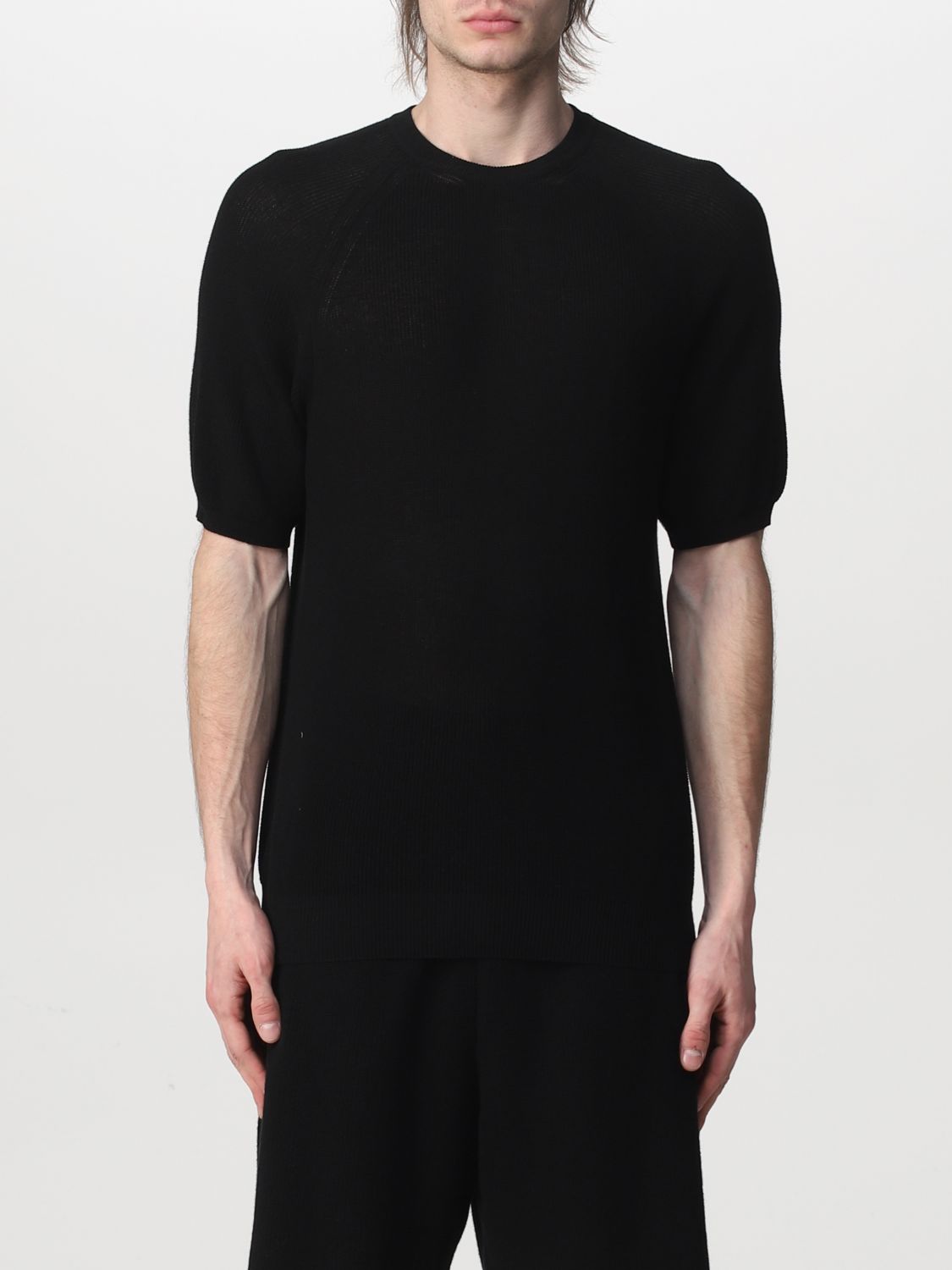 Shop Laneus Sweatshirt  Men Color Black