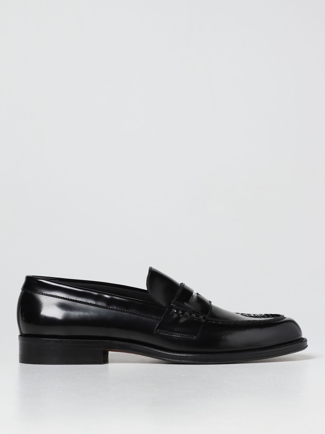 Dsquared2 Moccasins In Brushed Leather In Black | ModeSens