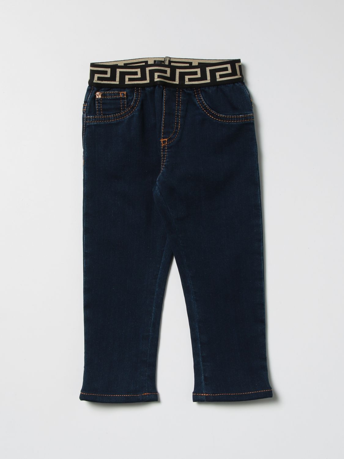 Jeans Young Versace: Young Versace Baby Jeans blau 1