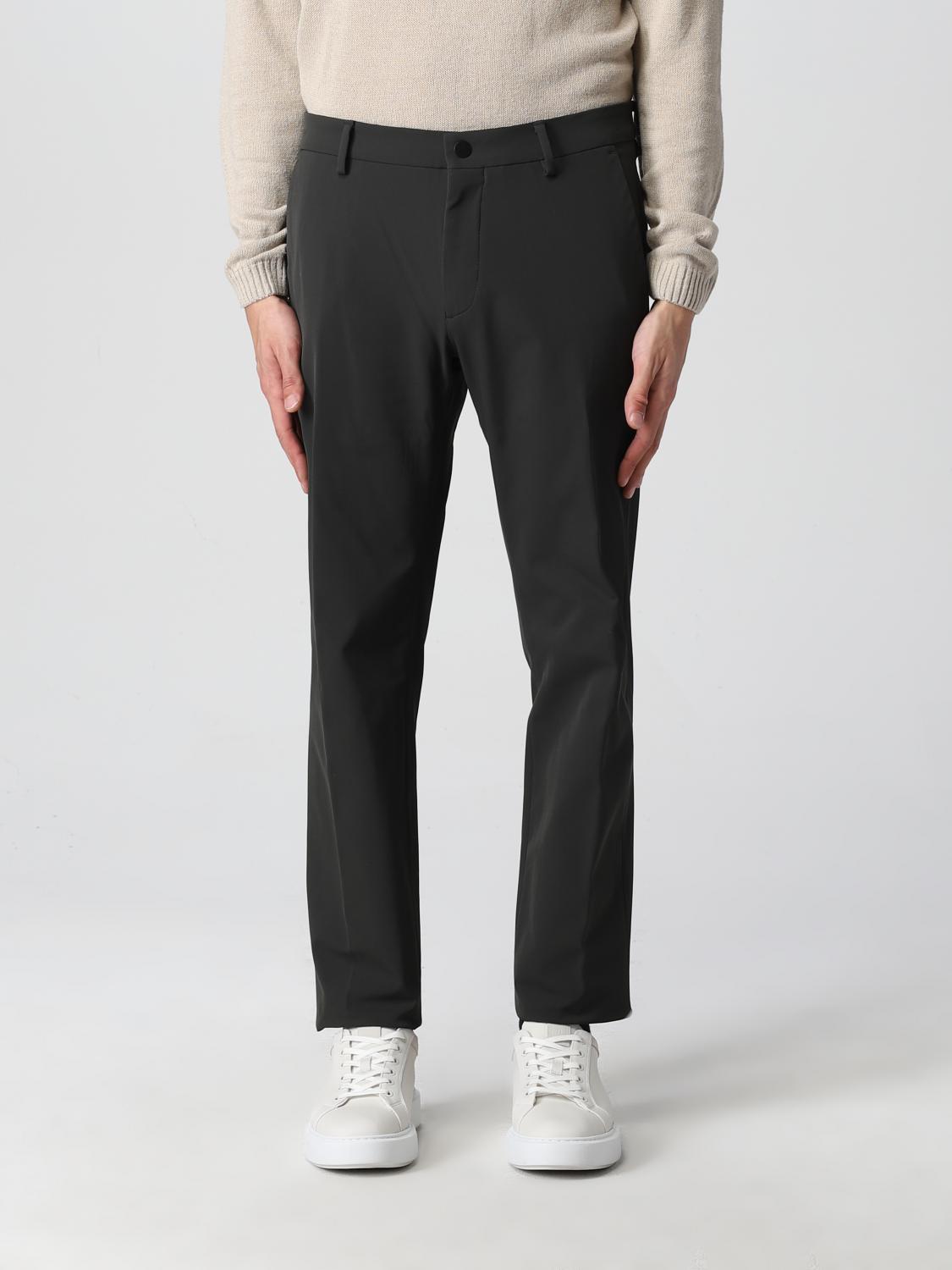 BOGGI MILANO: Pantalone in nylon elasticizzato performance BTech - Verde | Pantalone  Boggi Milano BO22P042204 GIGLIO.COM