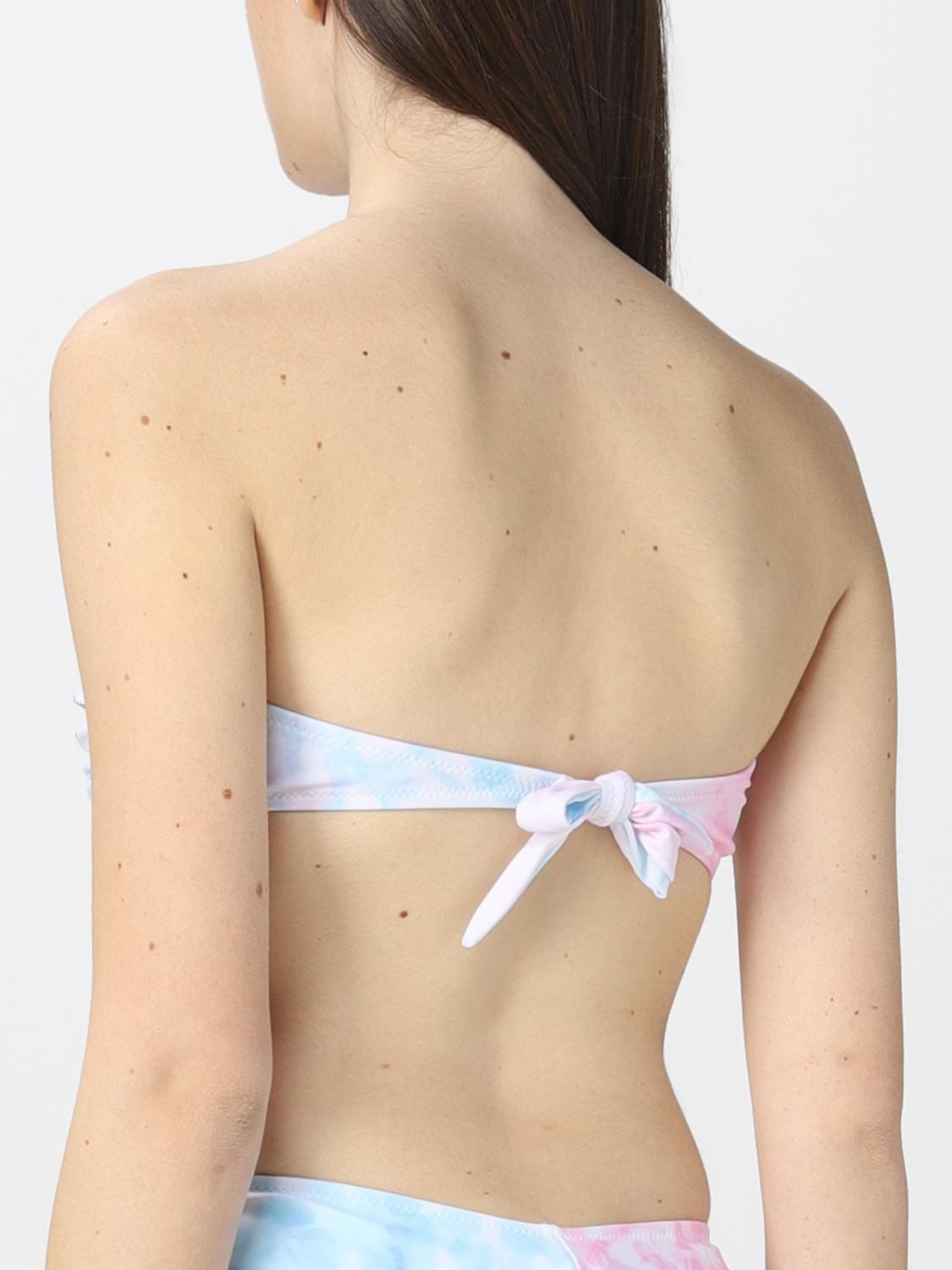 Costume Chiara Ferragni: Costume a fascia Logomania Chiara Ferragni bianco 3