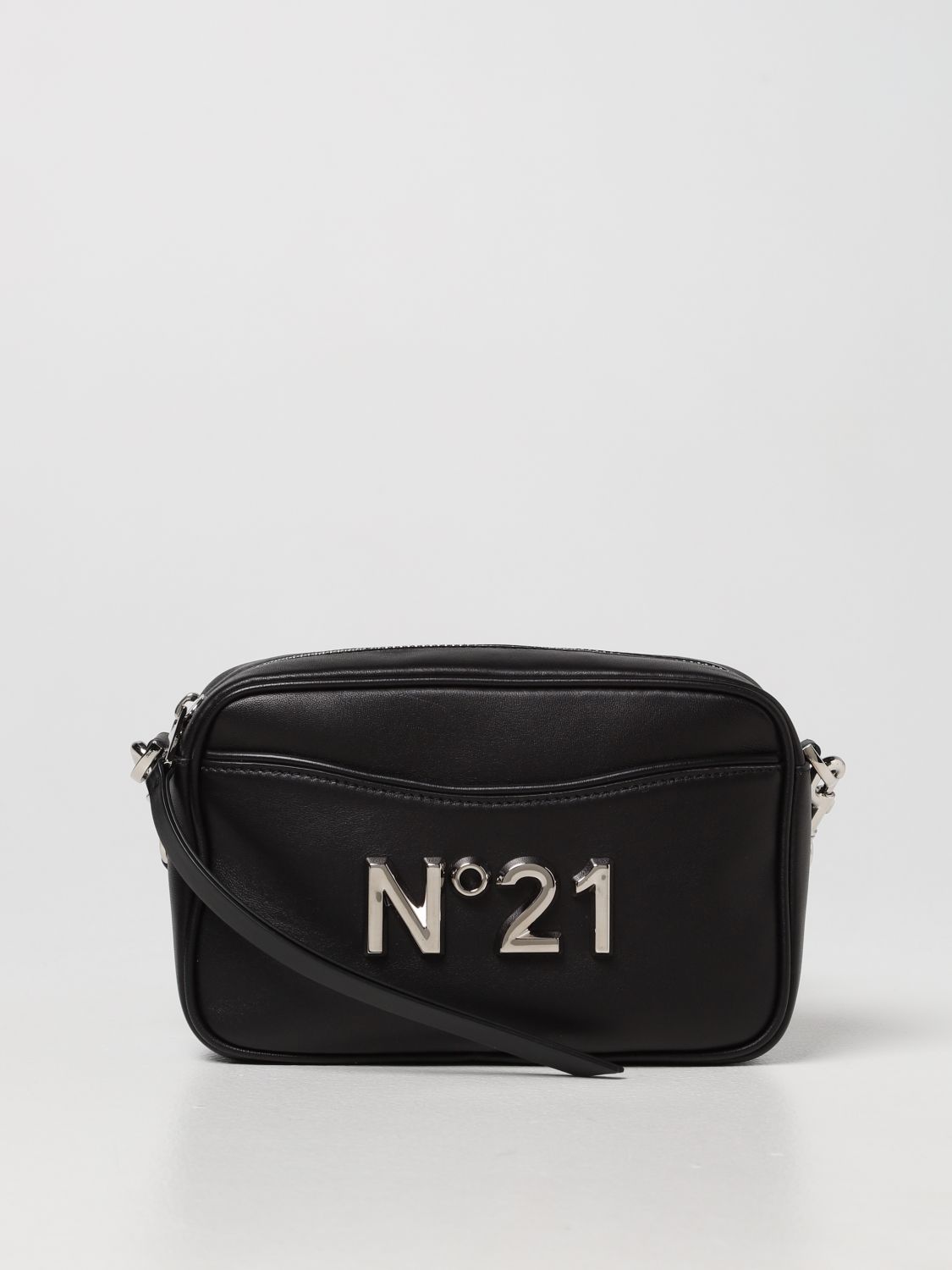 N°21 N ° 21 Leather Bag In Black