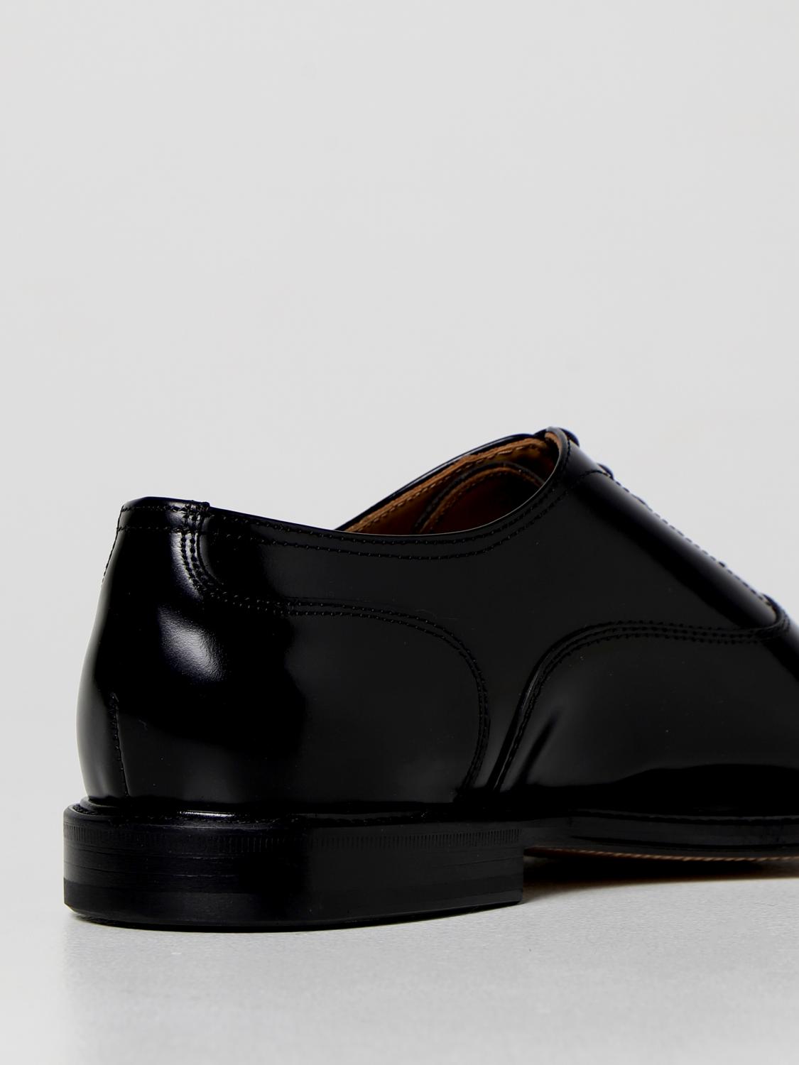 GREEN GEORGE: Derby in pelle spazzolata - Nero | Scarpe Stringate Green  George 5023 GIGLIO.COM