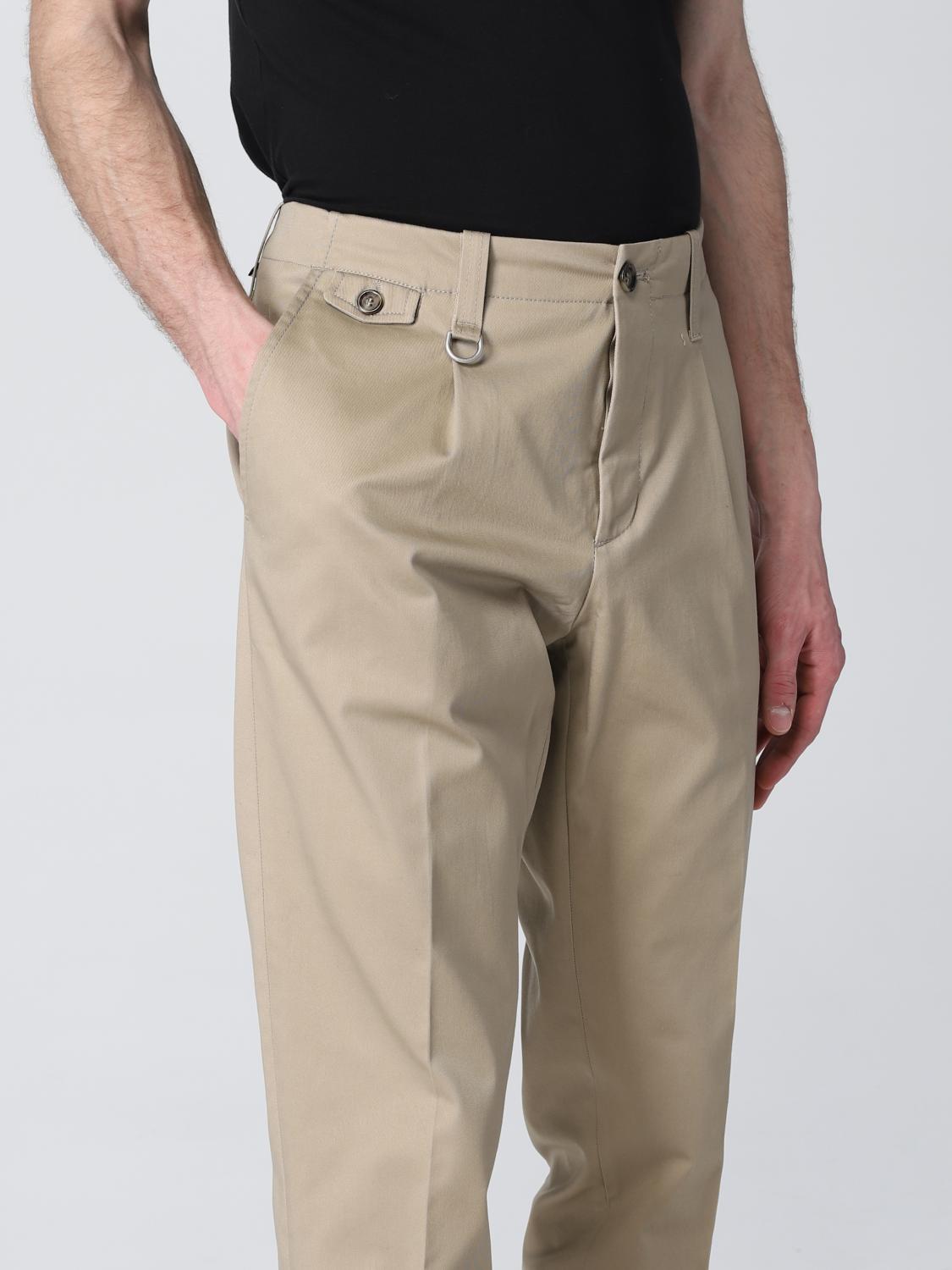 PAOLO PECORA: Pantalone uomo - Beige | Pantalone Paolo Pecora B081T004  GIGLIO.COM