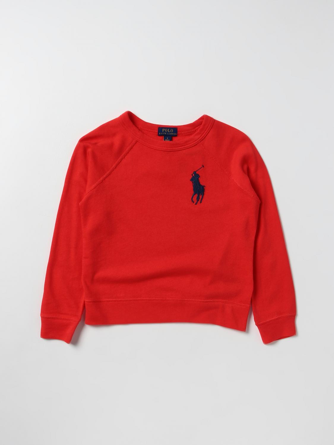 polo sweaters red