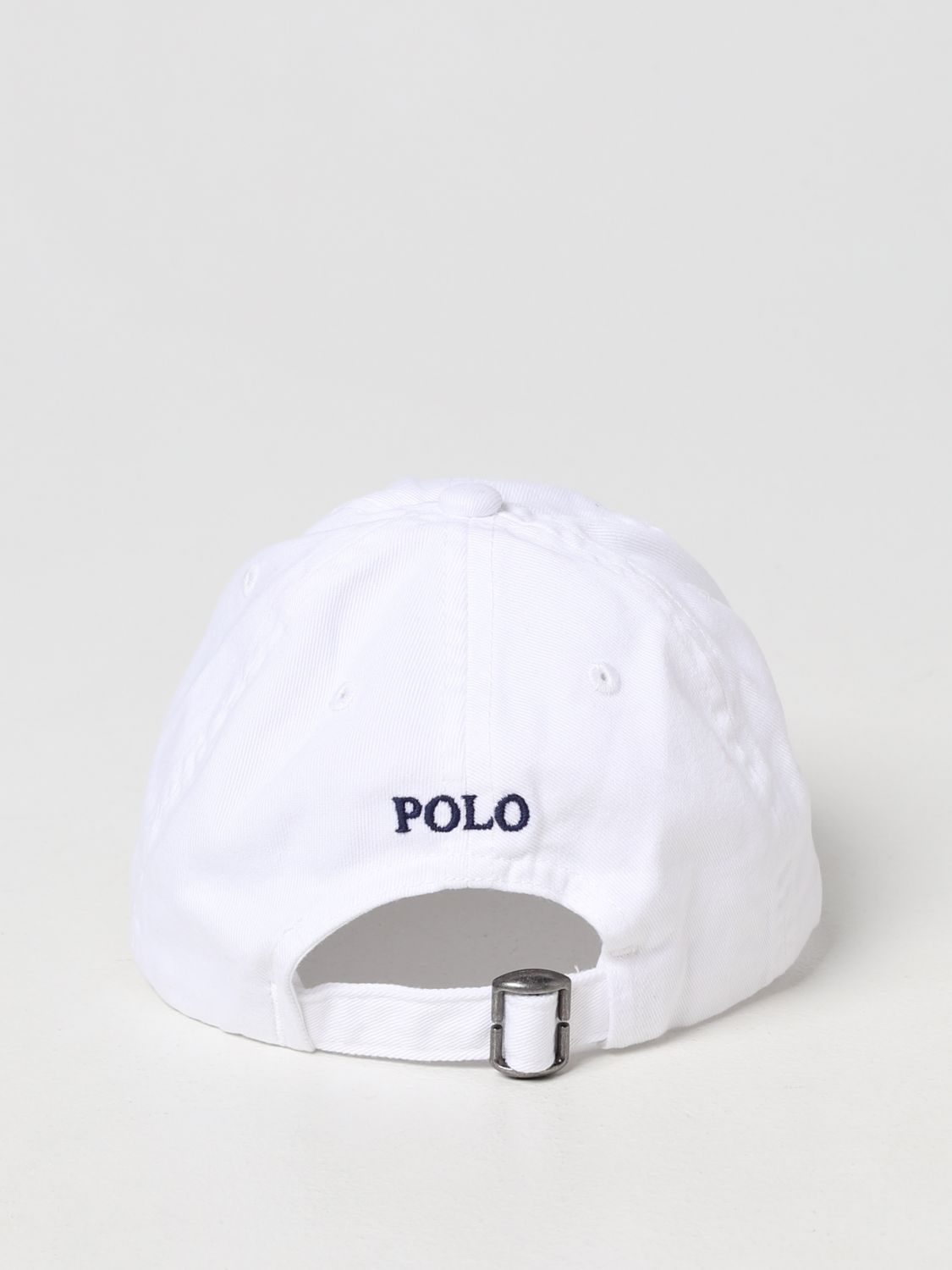 Hat Polo Ralph Lauren: Polo Ralph Lauren cotton baseball cap white 3
