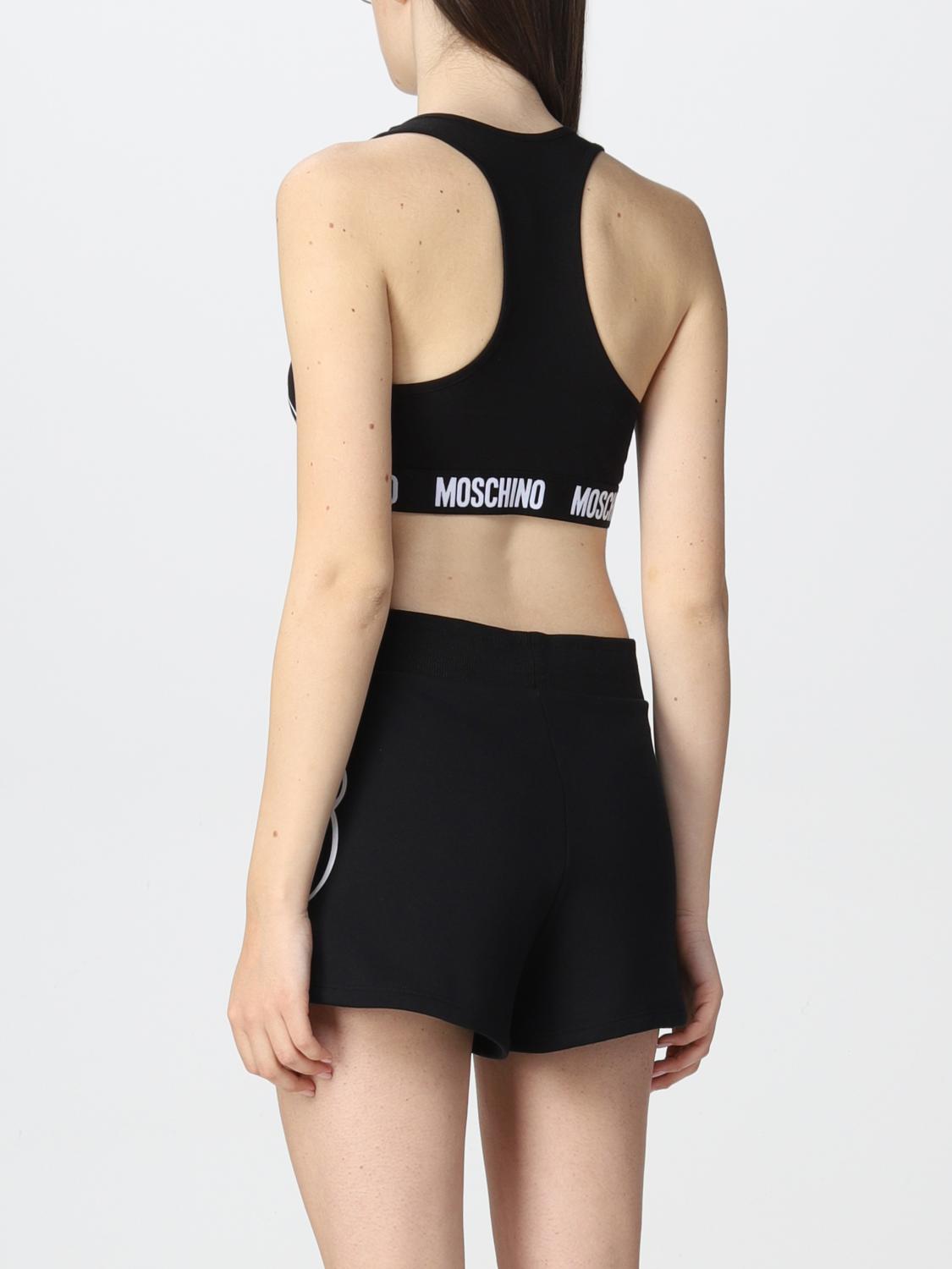 MOSCHINO UNDERWEAR: Top mujer - Negro | Top Moschino Underwear A68119008  GIGLIO.COM