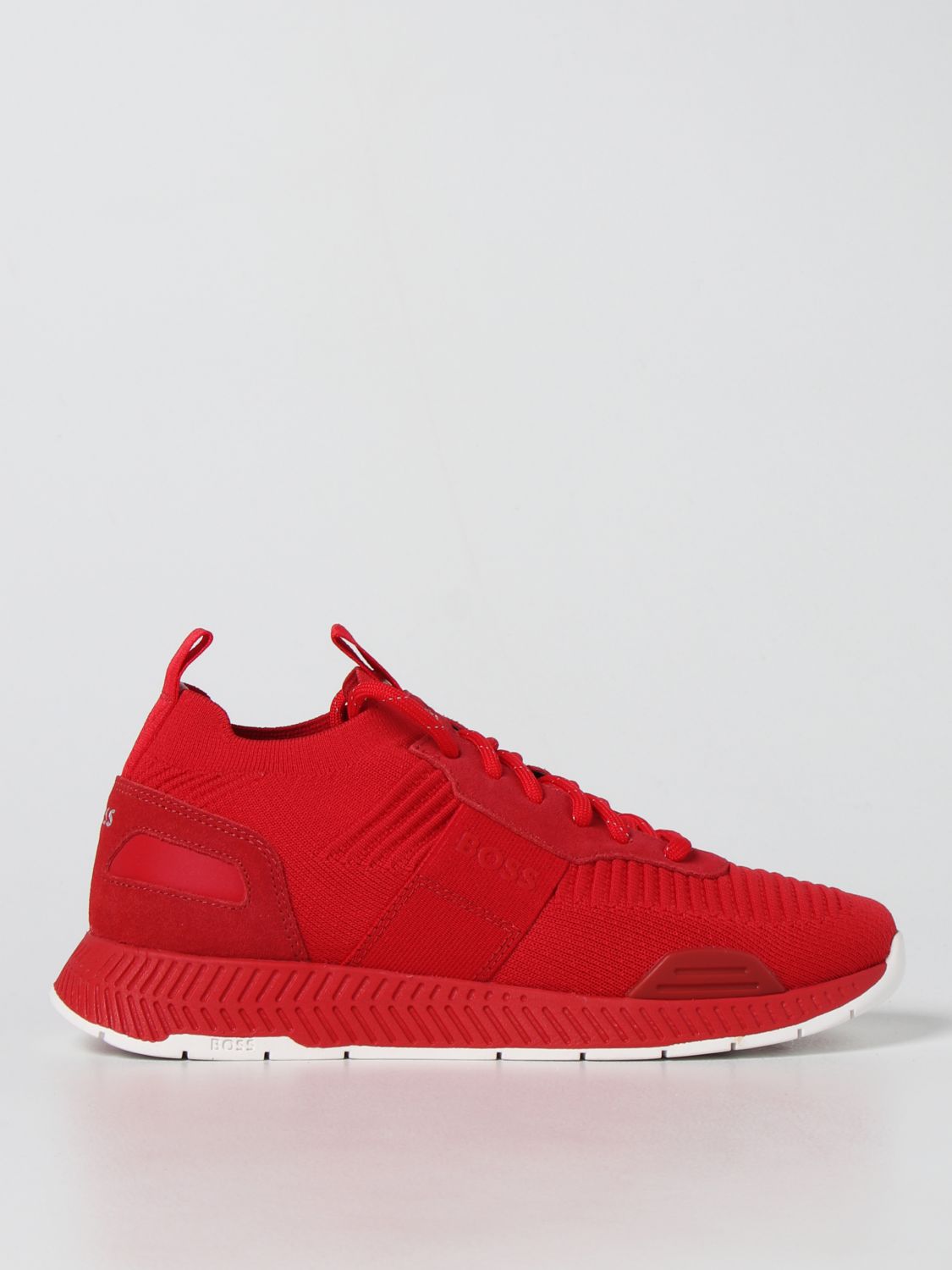 BOSS: sneakers for man Red | Boss 50470596 online on GIGLIO.COM