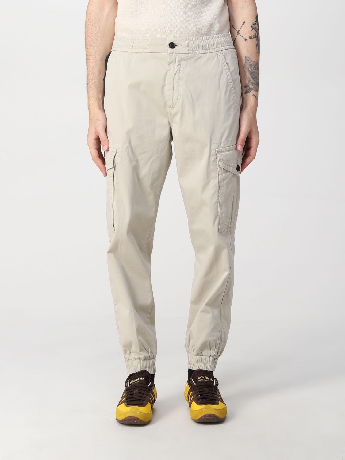 Hugo Boss Trousers Boss Men In Beige | ModeSens