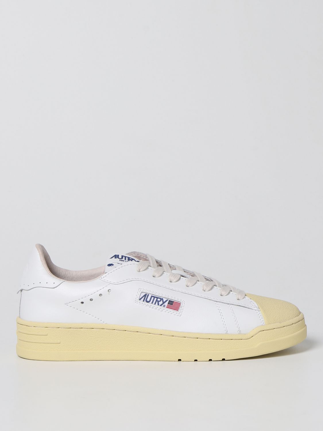 Autry Trainers In Leather With Logo In White | ModeSens