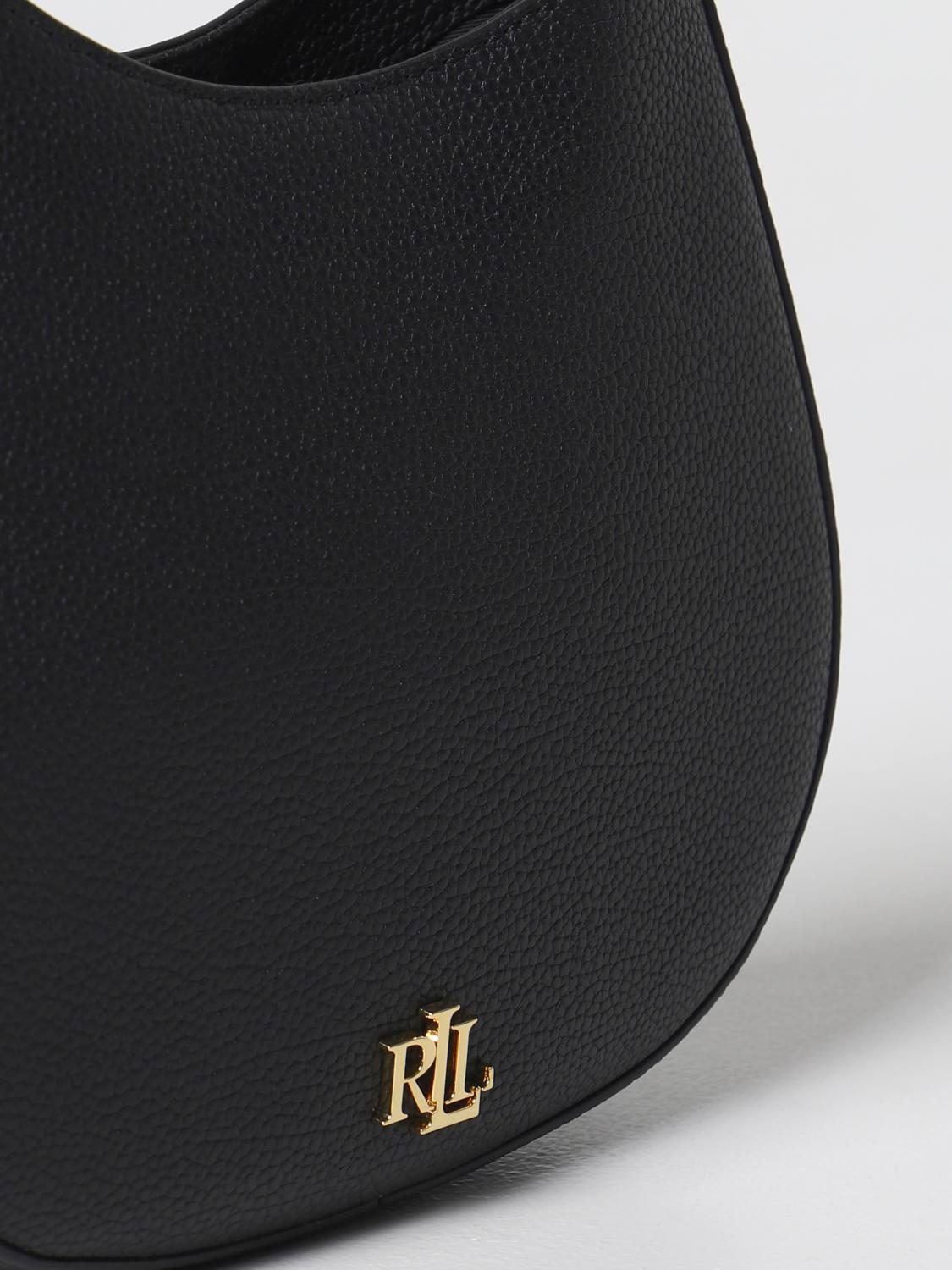 ralph lauren shoulder bag black