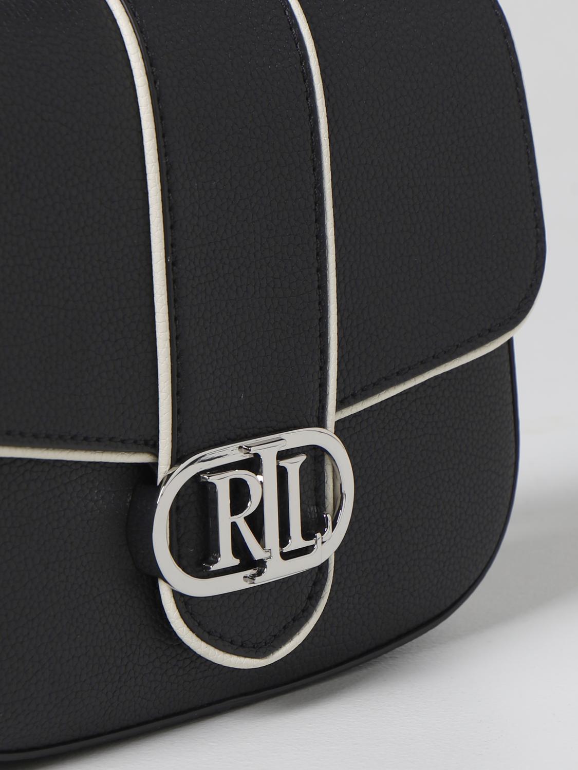 ralph lauren shoulder bag black