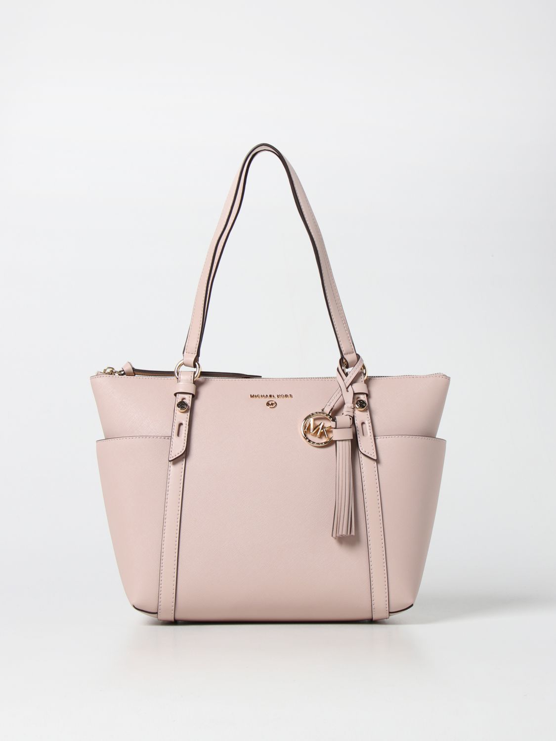 MICHAEL KORS: Sullivan Michael bag in saffiano leather - Pink | Michael ...