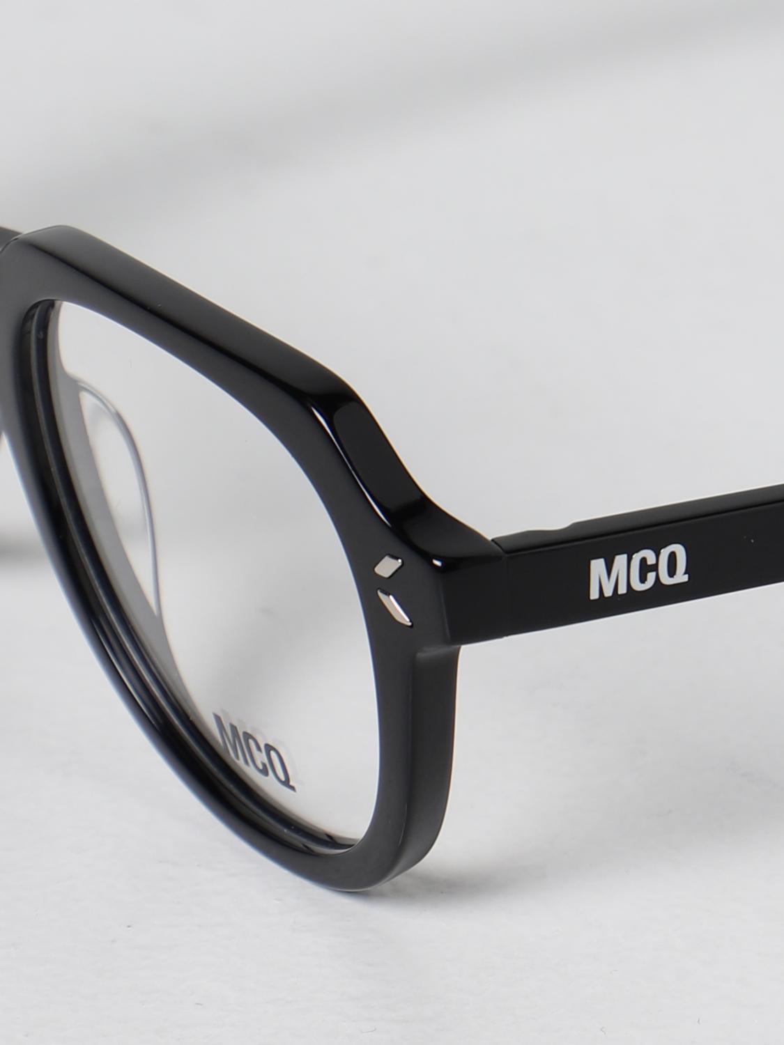 MCQ: Occhiali da vista in acetato - Nero | Occhiali Mcq MQ0348O GIGLIO.COM