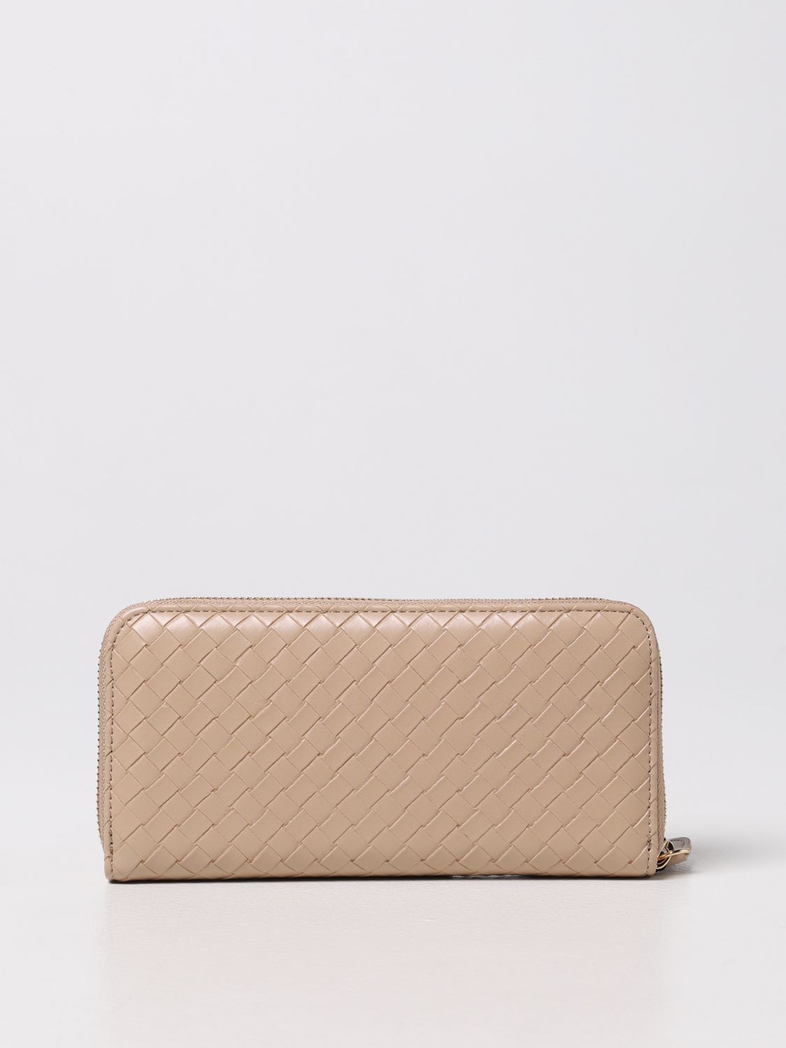 Wallet Twinset: Continental Twinset wallet in synthetic leather sand 3