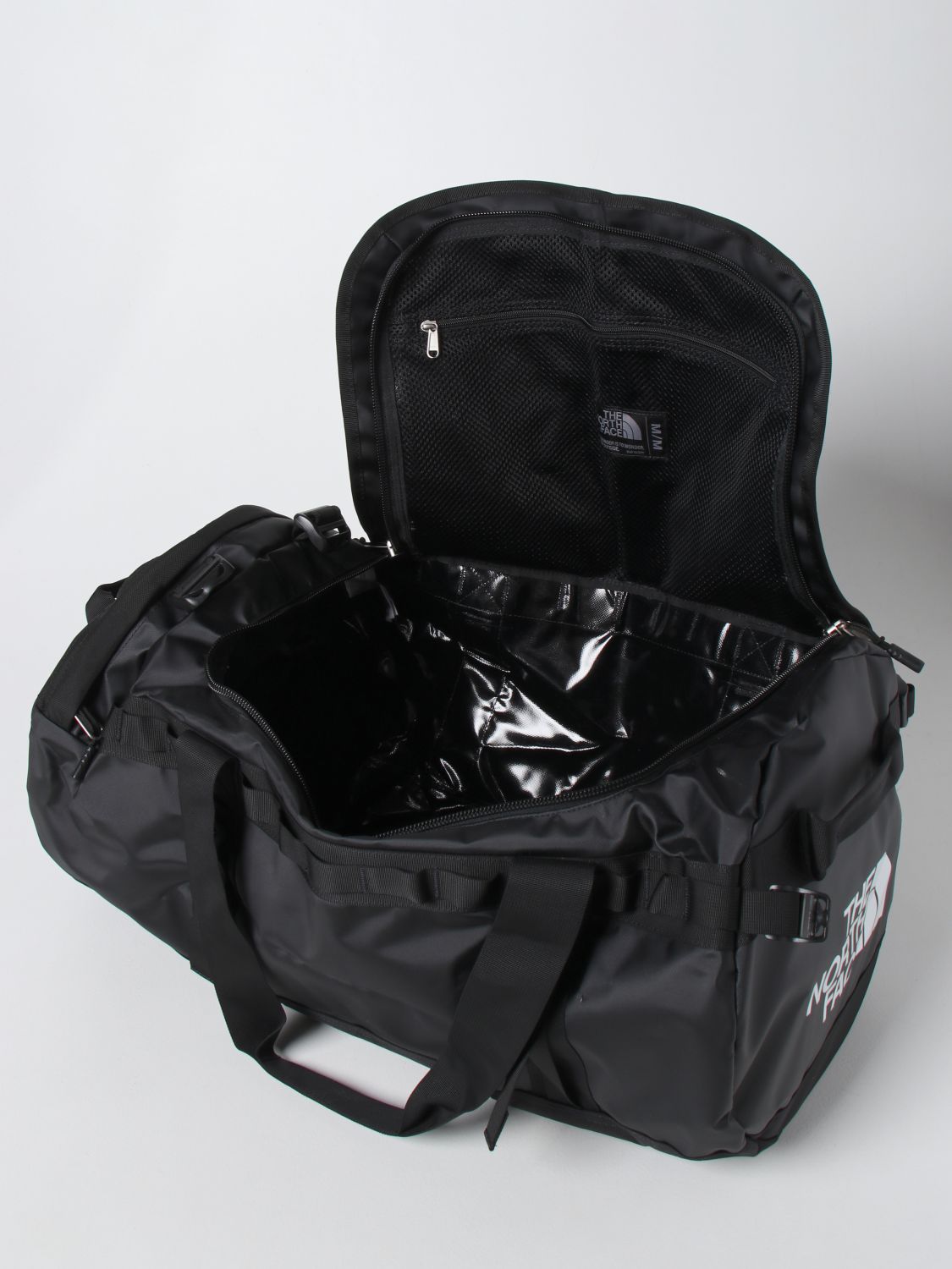 Backpack The North Face: The North Face Base Camp Duffel backpack in technical fabric black 4