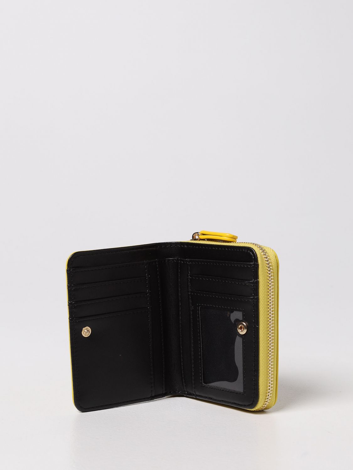 Wallet Twinset: Twinset wallet in synthetic leather yellow 2