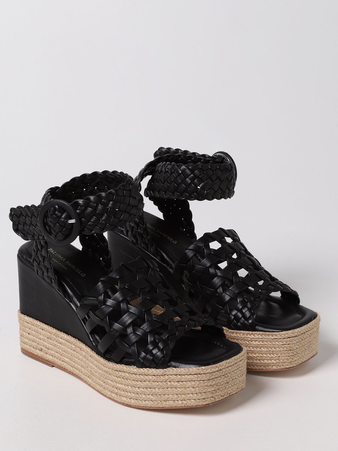 Damen Schuhe Absätze Sandalen mit Keilabsatz Paloma Barceló SANDALE ARIEL in Schwarz 