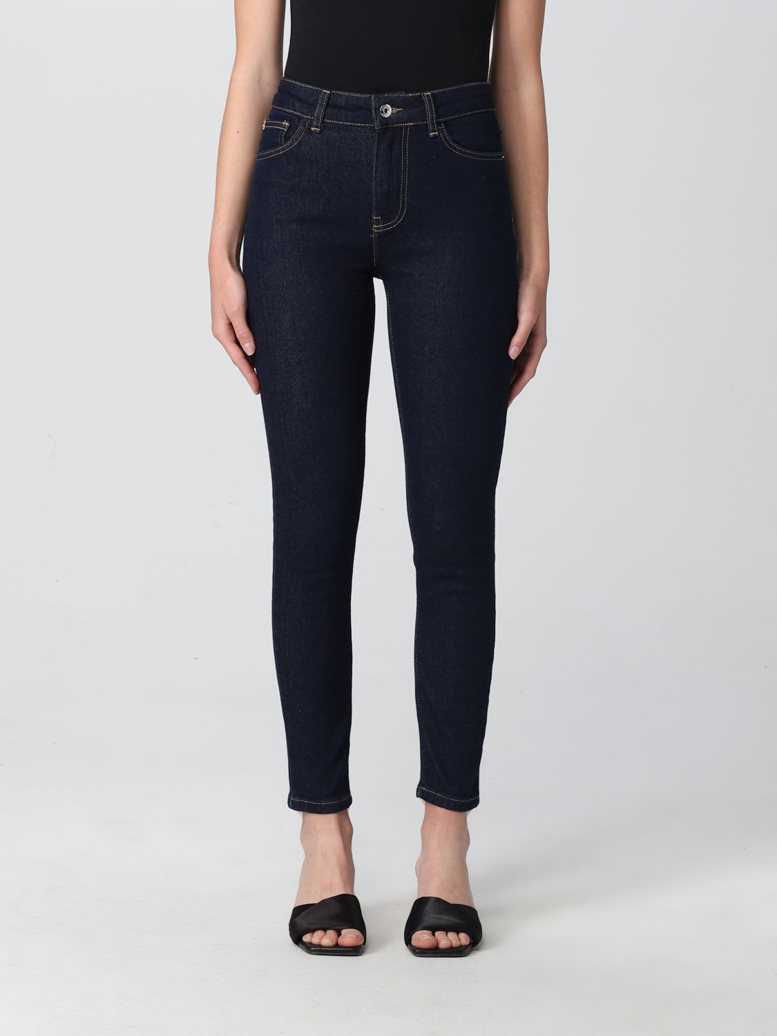 Jeans Actitude Twinset: Twinset-Actitude 5-pocket jeans in denim denim 1