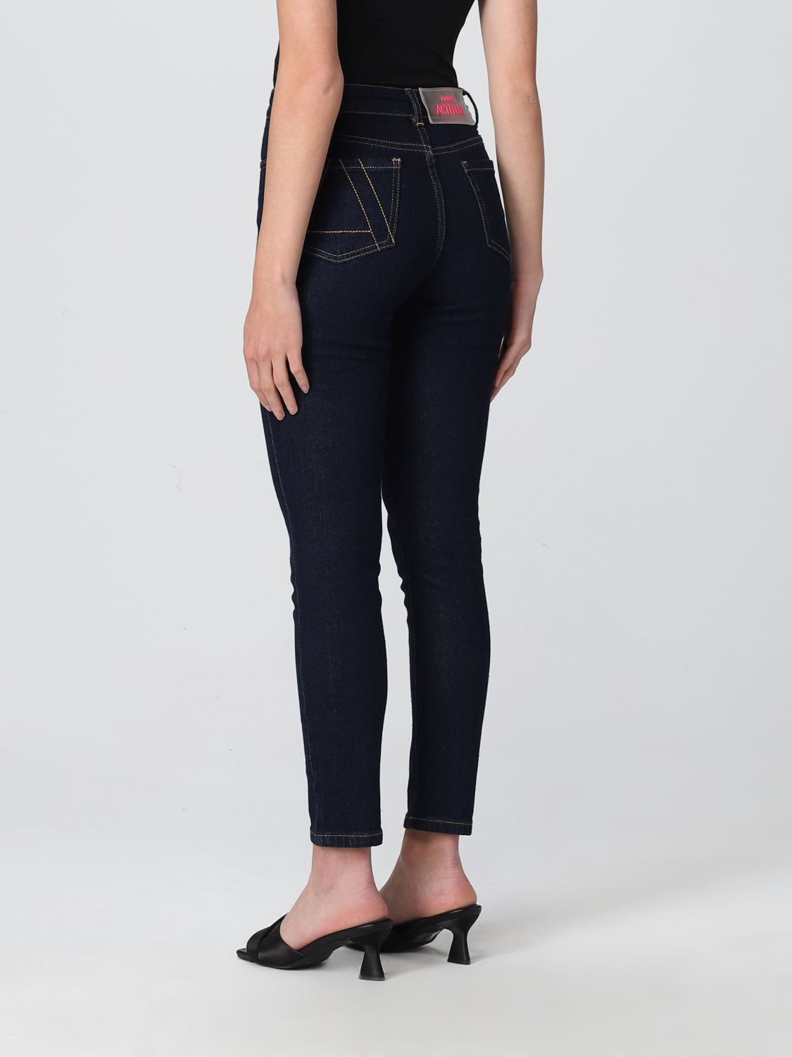 Jeans Actitude Twinset: Twinset-Actitude 5-pocket jeans in denim denim 2