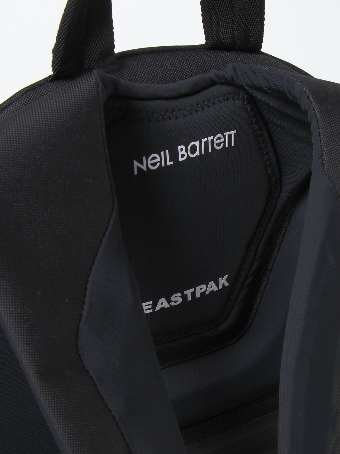Backpack Neil Barrett: Neil Barrett x Eastpak rucksack in technical fabric black 3