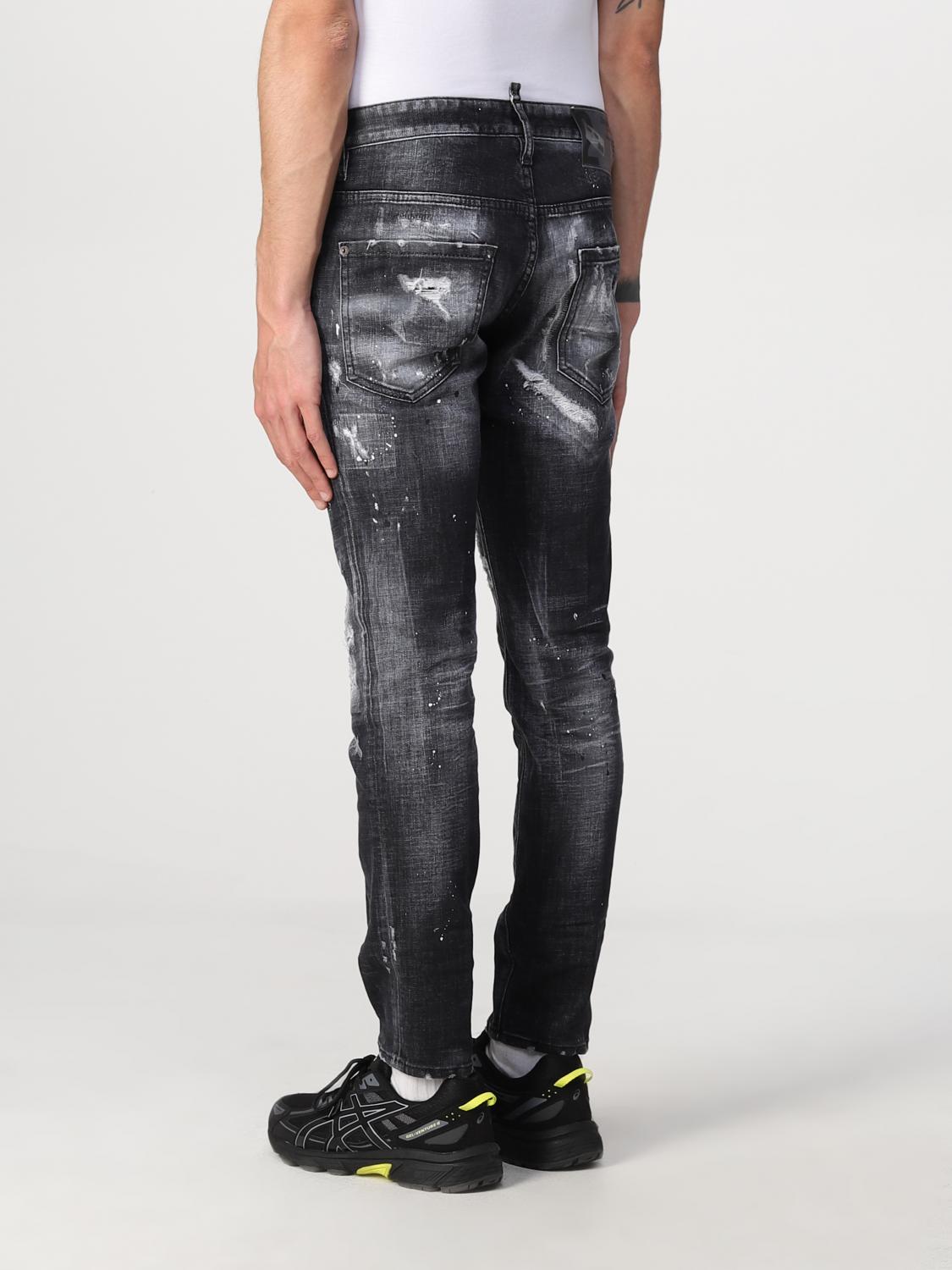 dsquared jeans dark grey