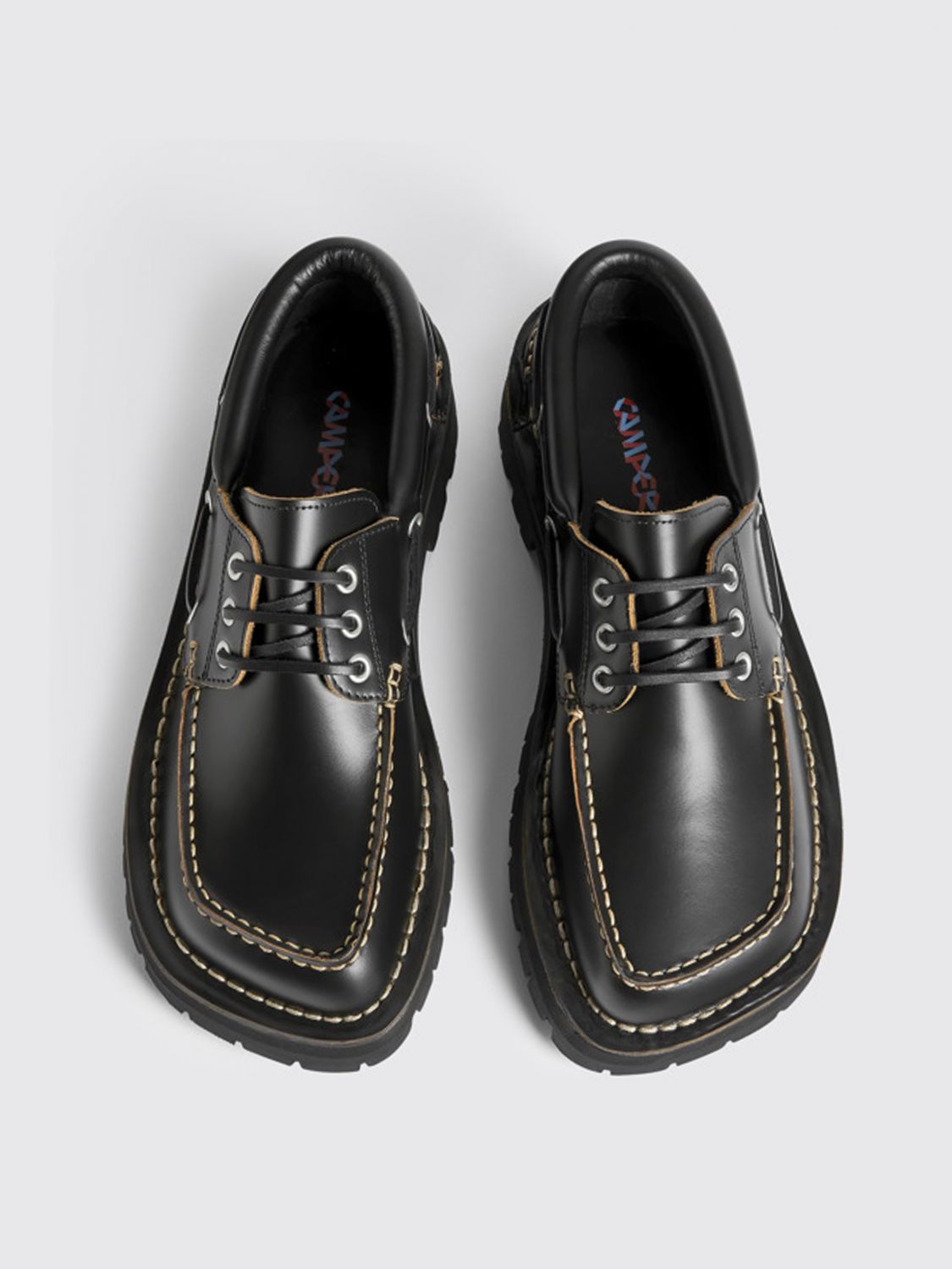 CAMPERLAB: Shoes men - Black | Brogue Shoes Camperlab K100664-008 EKI ...