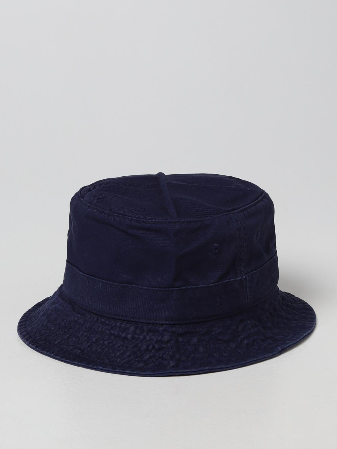 POLO RALPH LAUREN: Cappello in cotone - Blue Navy | Cappello Polo Ralph  Lauren 710847165 GIGLIO.COM