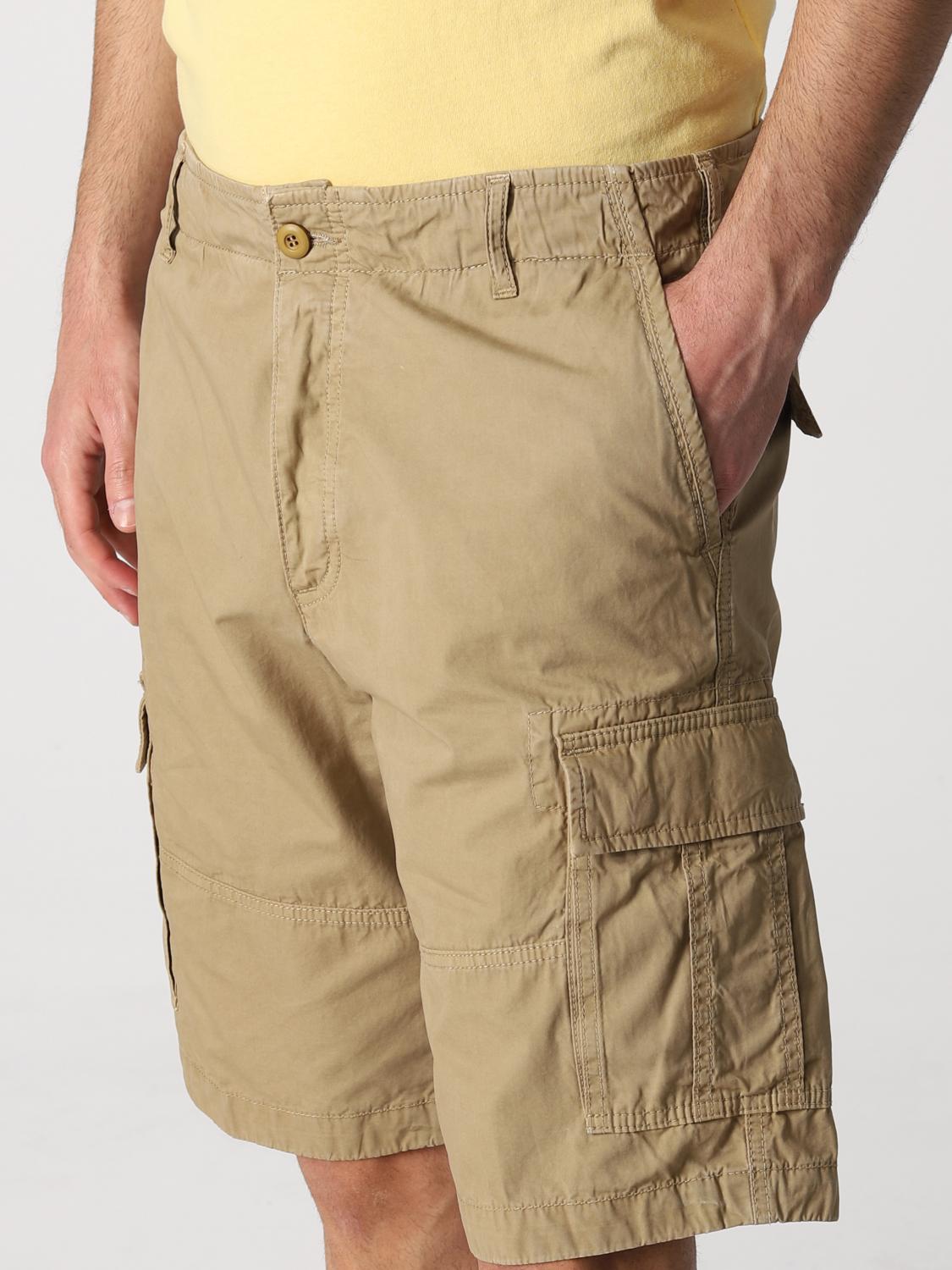 ROY ROGERS: Pantaloncino uomo - Sabbia | Pantaloncino Roy Rogers  RRU069P2830975 GIGLIO.COM